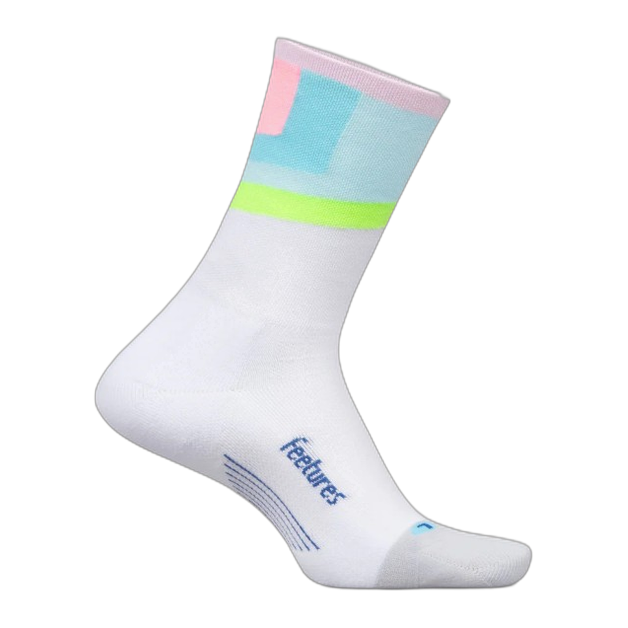 Feetures - Elite Light Cushion Mini Crew - Candy Court / S