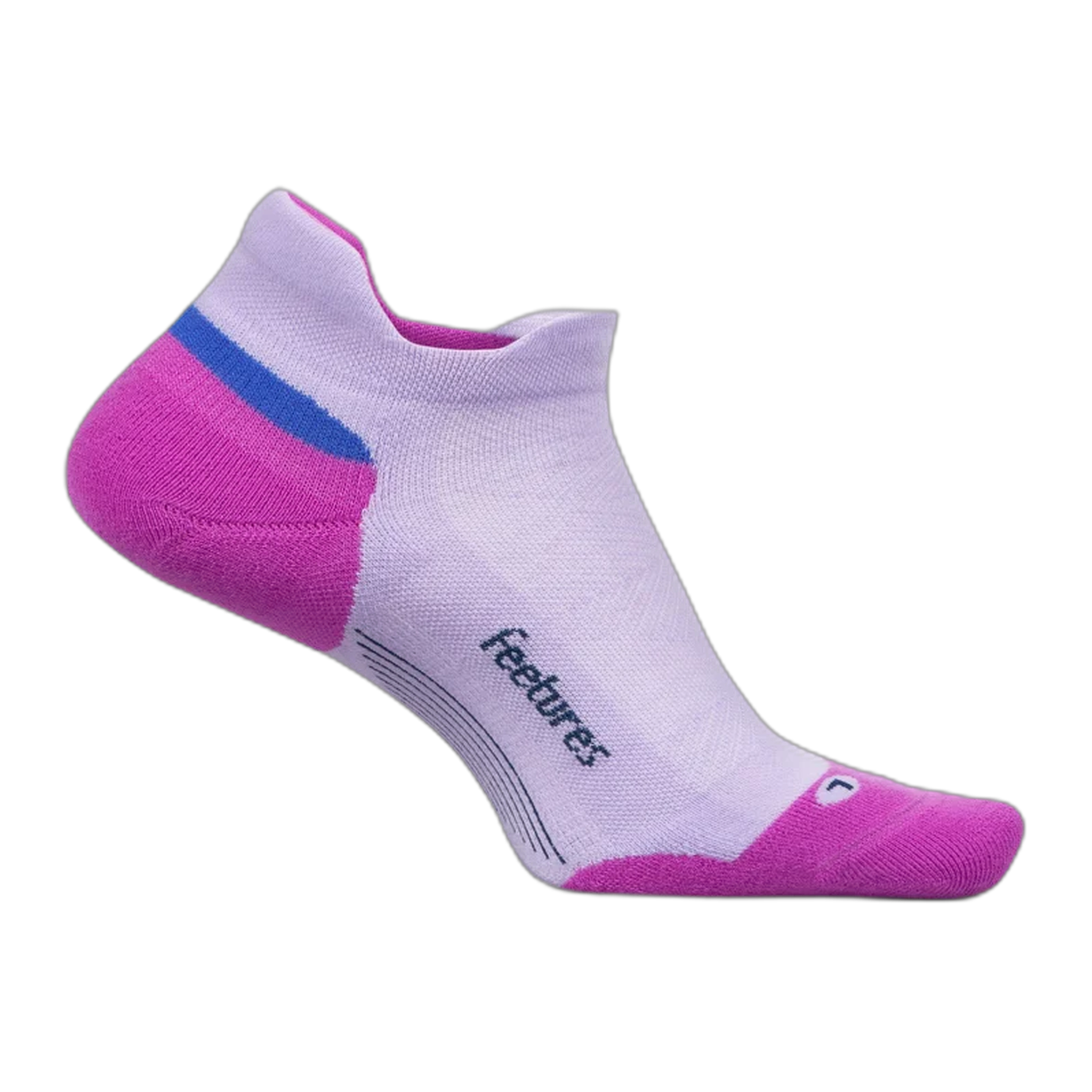 Feetures - Elite Max Cushion Tab Sock - Wild Bloom / S
