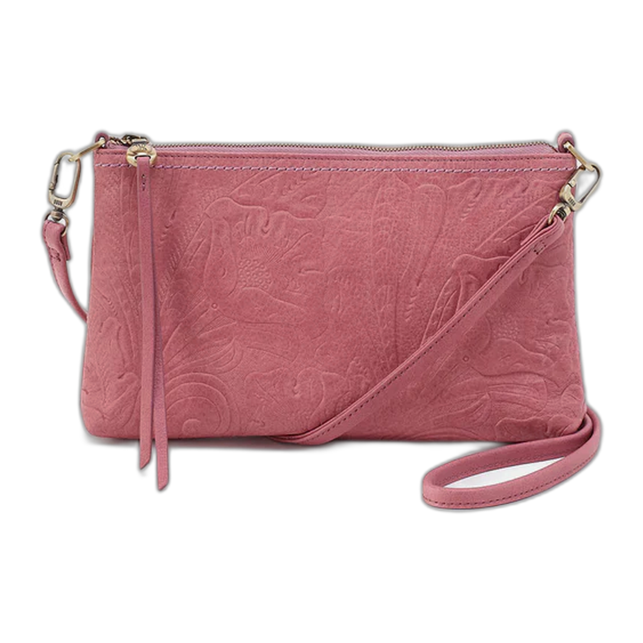 HOBO - Darcy Crossbody - Mauve Embossed
