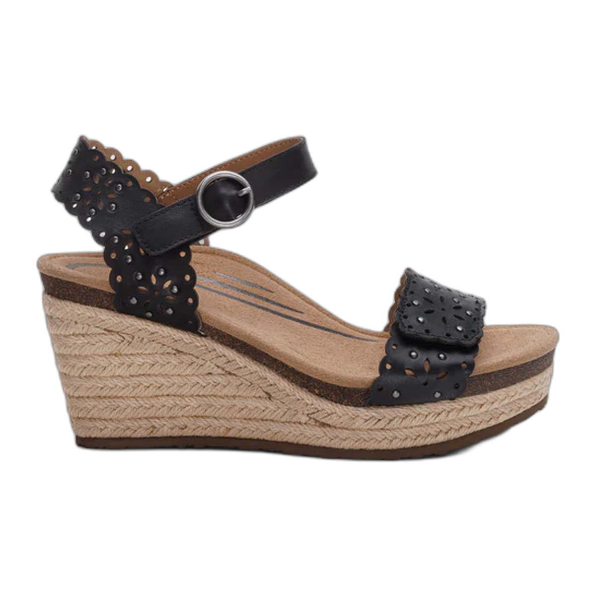 Sydney Quarter Strap Espadrille Wedge
