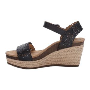 Sydney Quarter Strap Espadrille Wedge