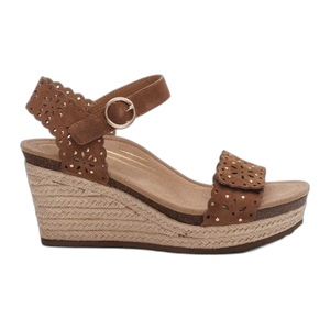 Sydney Quarter Strap Espadrille Wedge