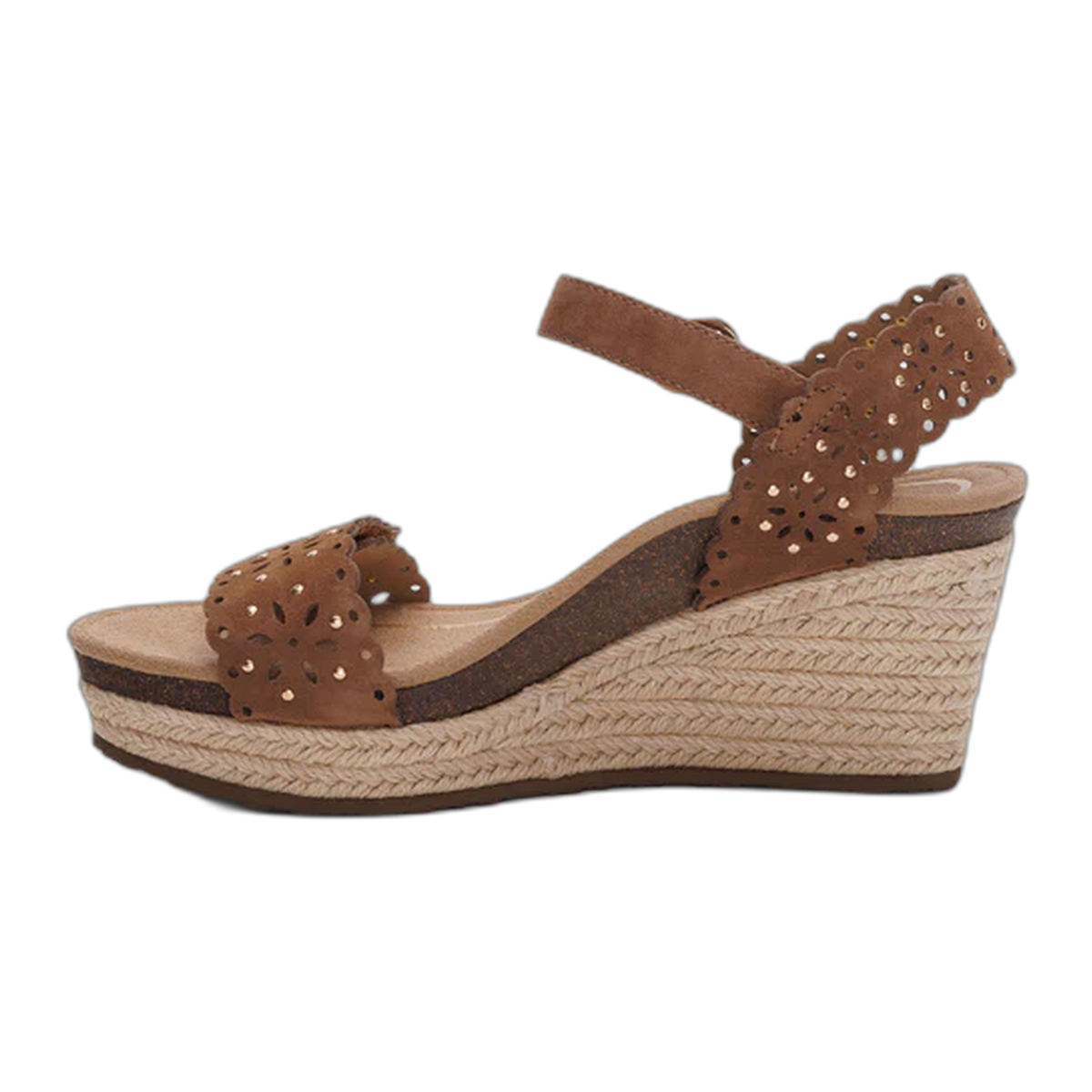 Sydney Quarter Strap Espadrille Wedge