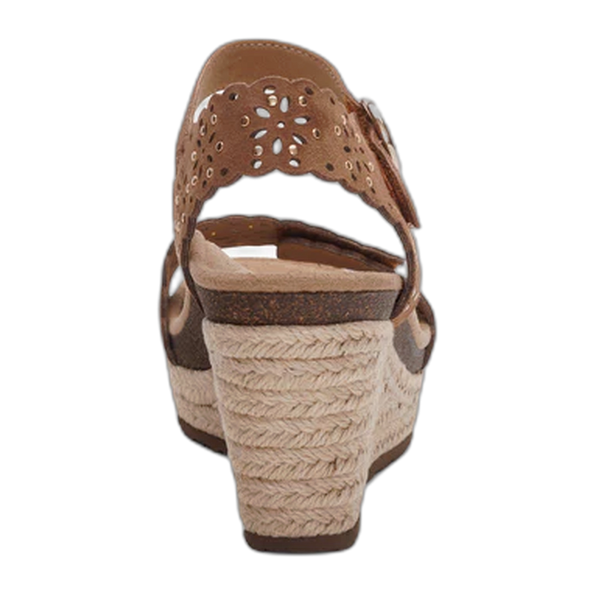Sydney Quarter Strap Espadrille Wedge