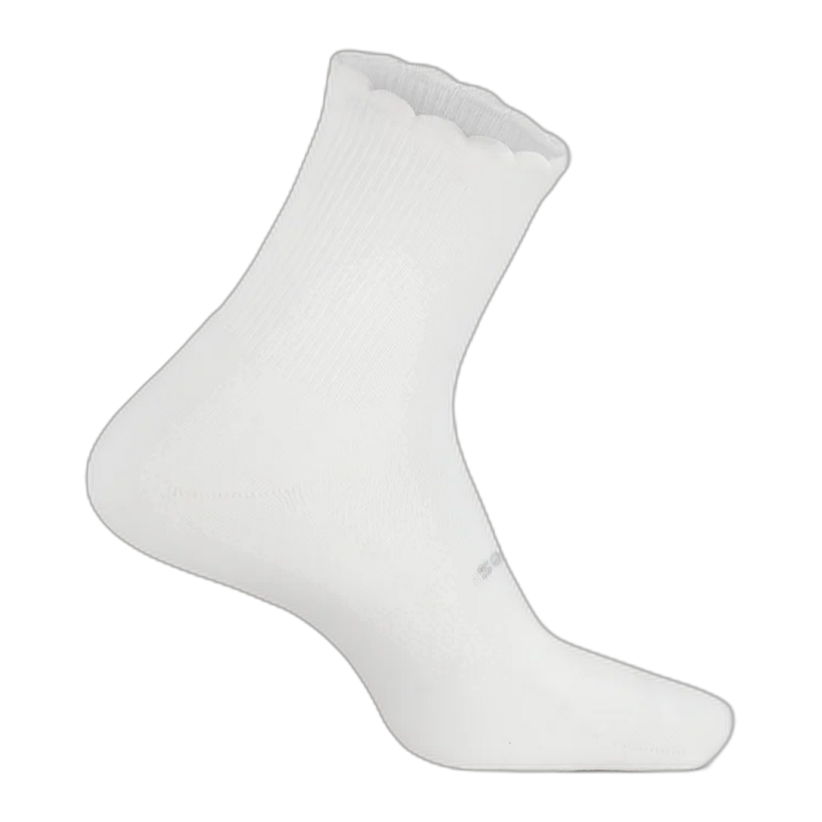 High Performance Max Cushion Quarter Tall Scallop Sock