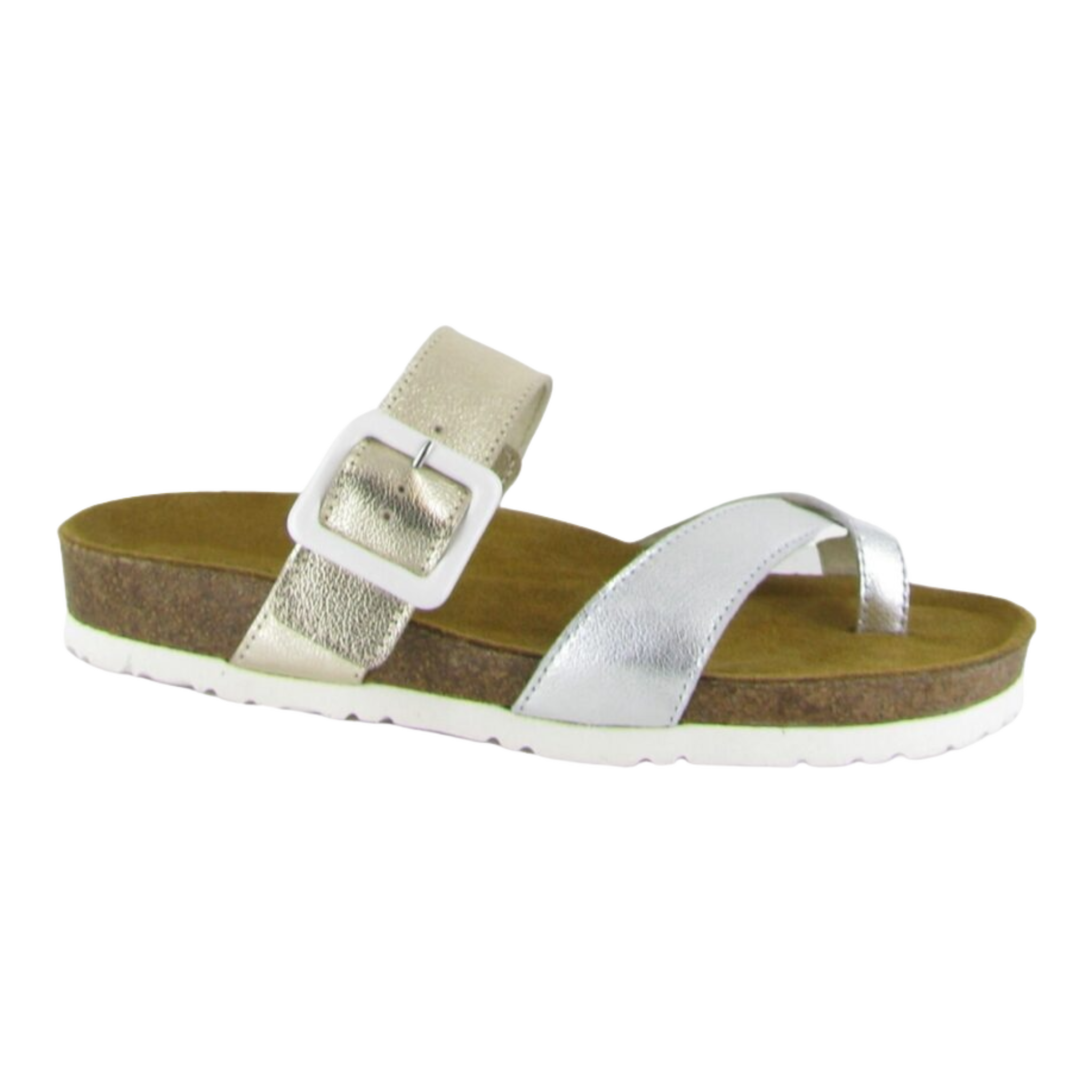 Naot - Fresno - Silver Gold White / M / 36