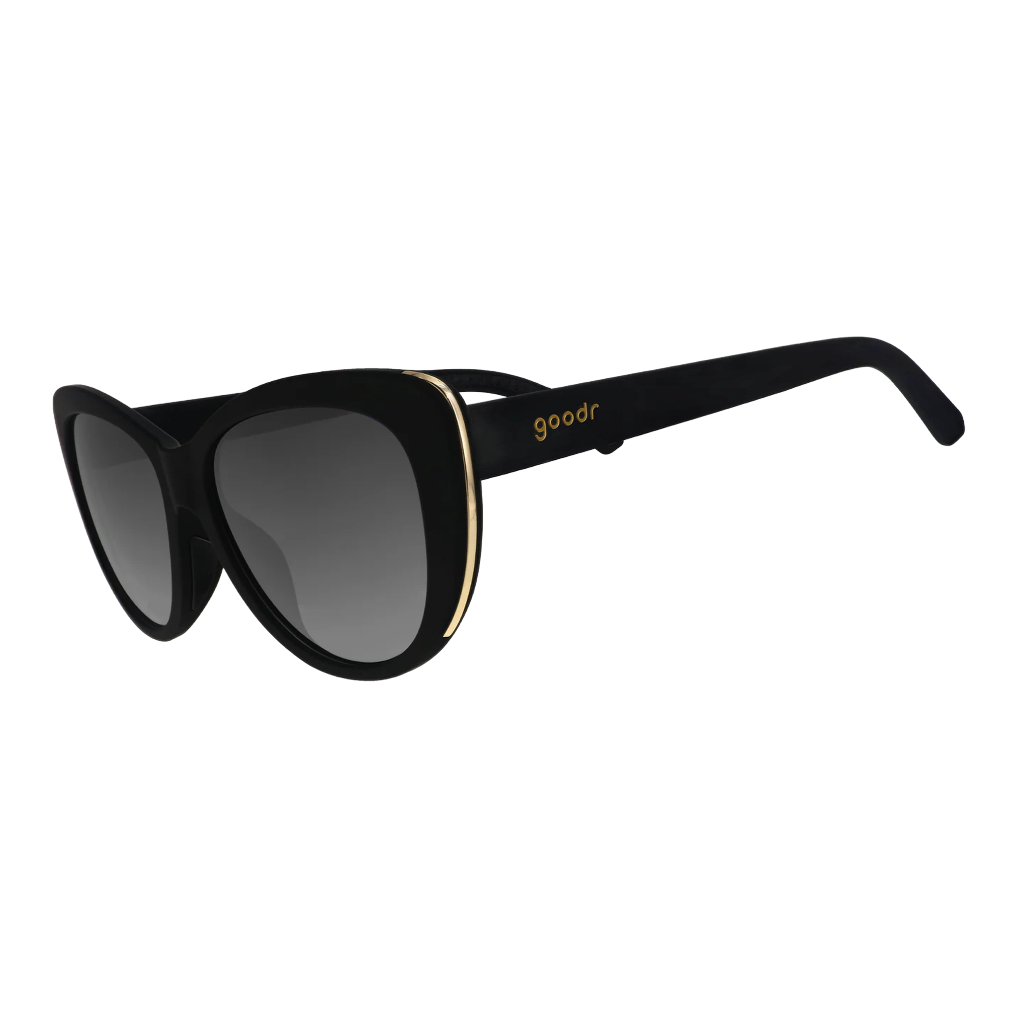 Goodr Sunglasses - It's Noir, Darling - N/A