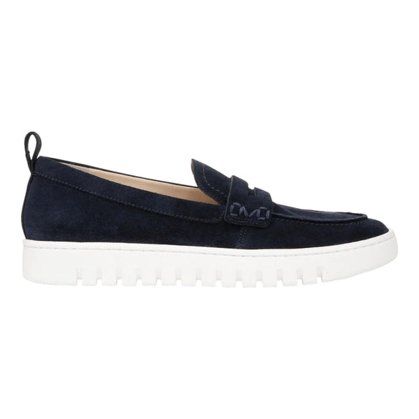 Vionic Men’s Uptown Navy Suede Loafers 10.5 Vionic Uptown Suede Packable Travel Penny Loafers | Dillard main image 4