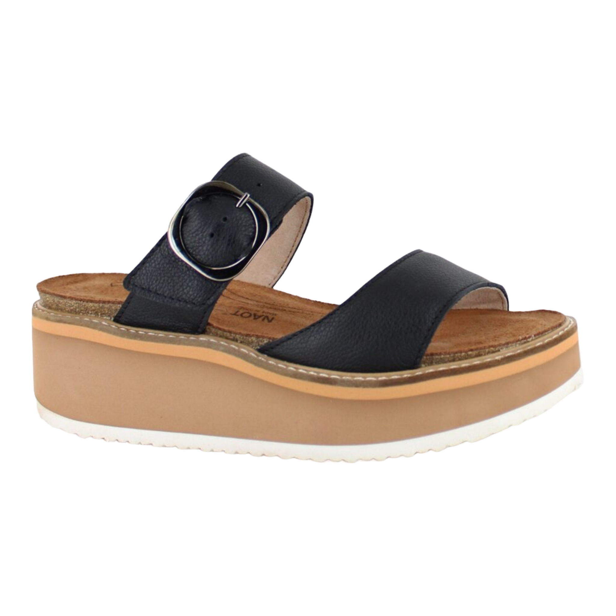 Naot - Halvah - Black Soft Leather / M / 36