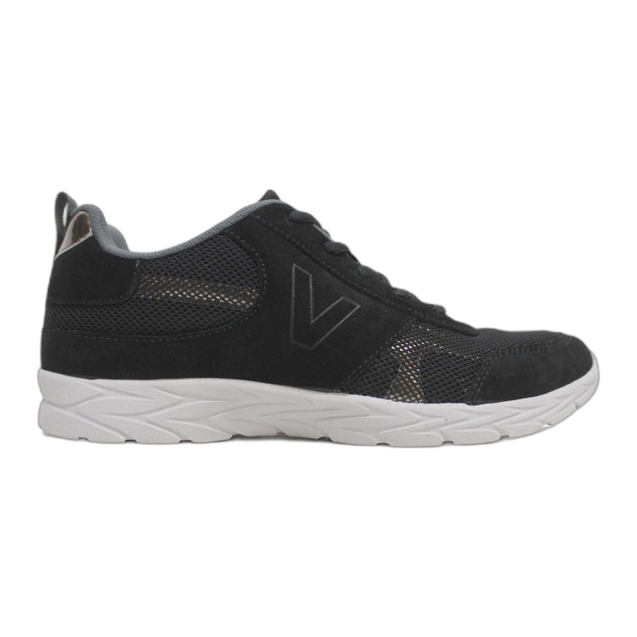 Vionic - Aviate - Black Mesh Suede / W / 6