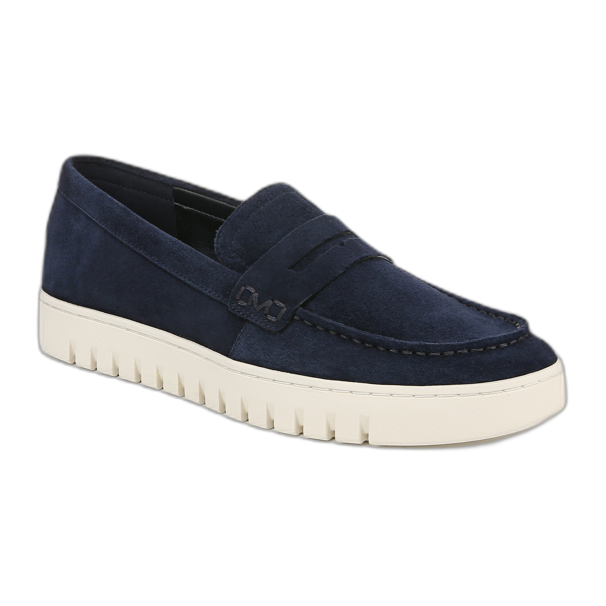 Vionic - Men's Uptown Loafer - Navy Blazer Waxed Suede / M / 7