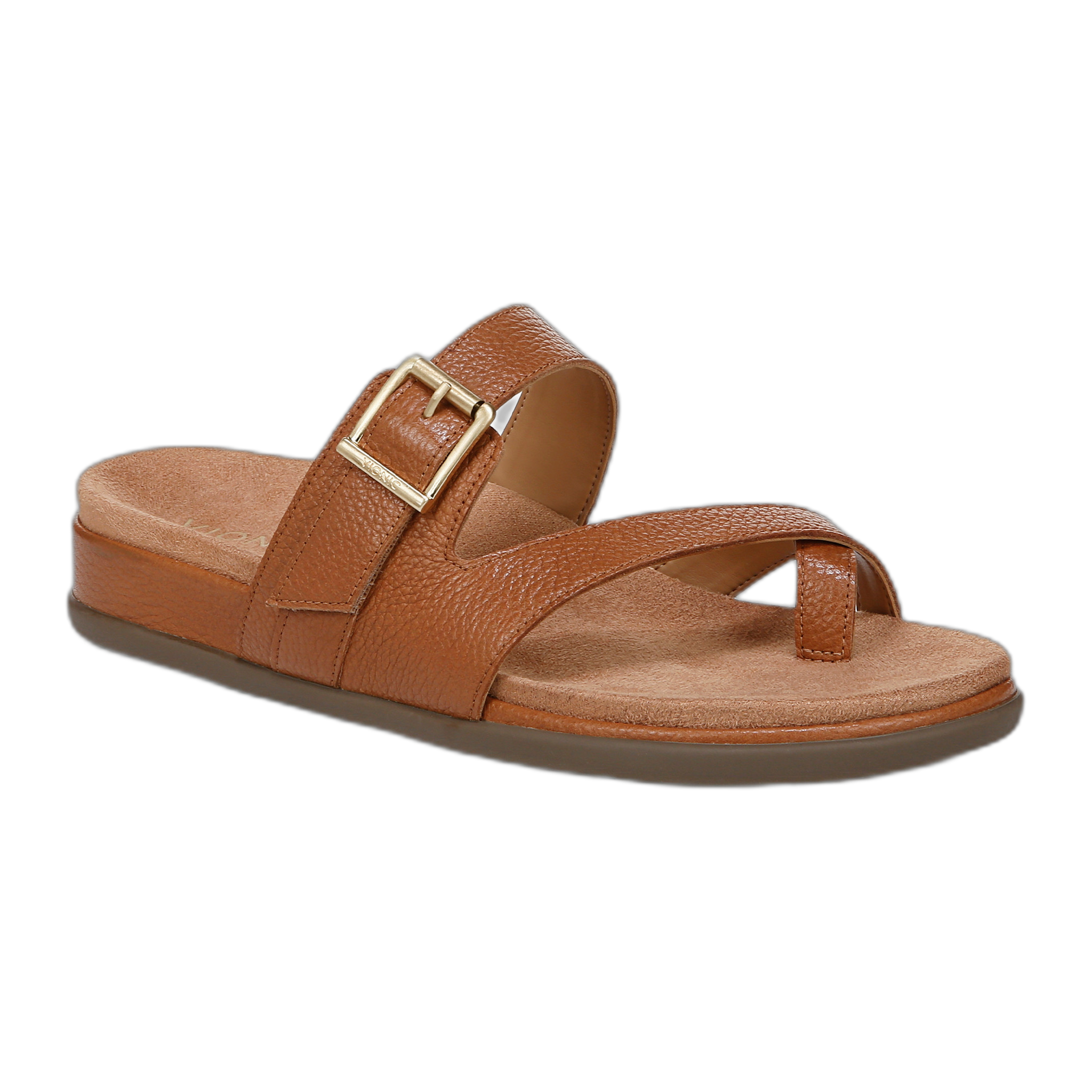 Vionic - Carmela - Tan Brown Leather / M / 6