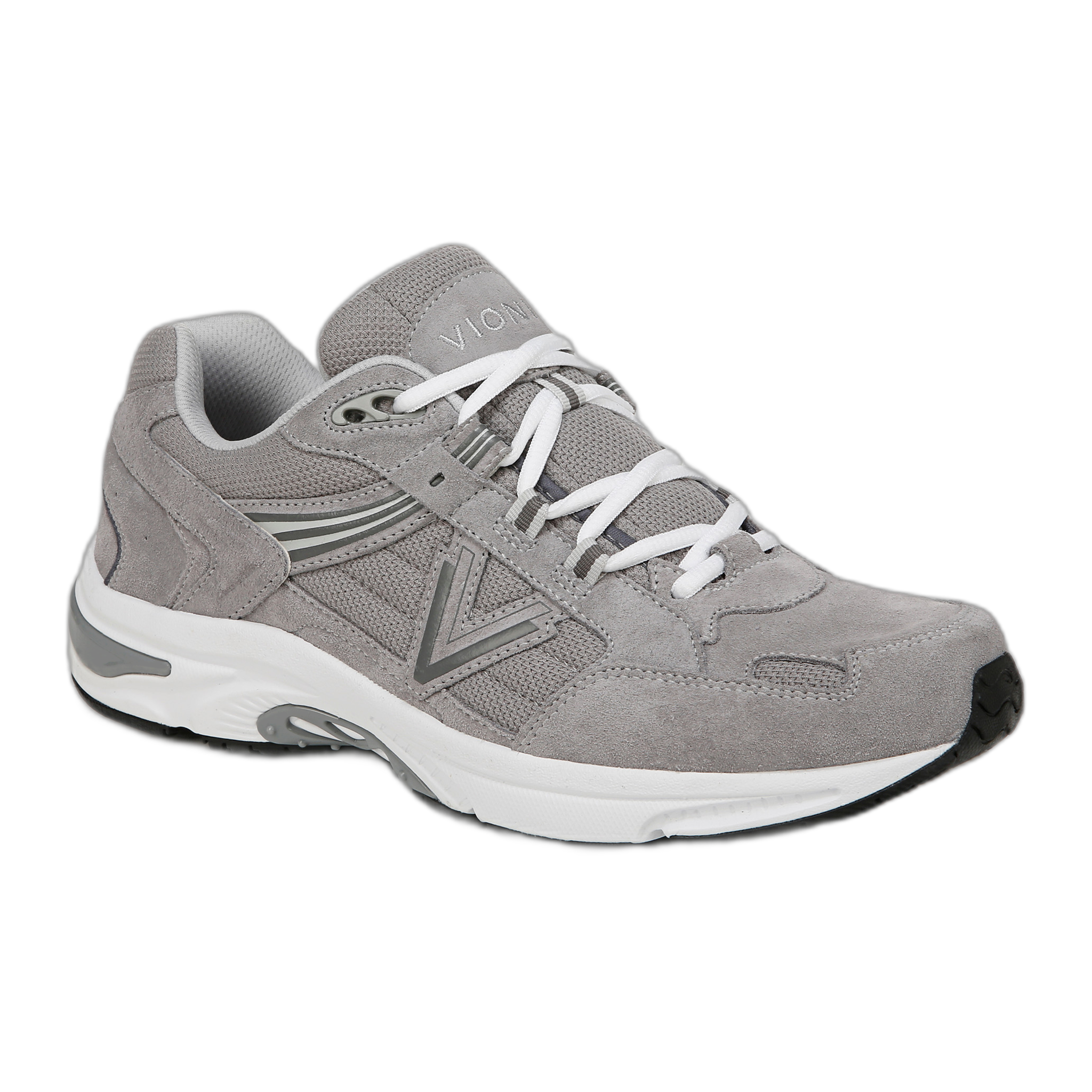 Vionic - Men's 23Walk 2.0 Sneaker - Light Grey Suede / M / 7