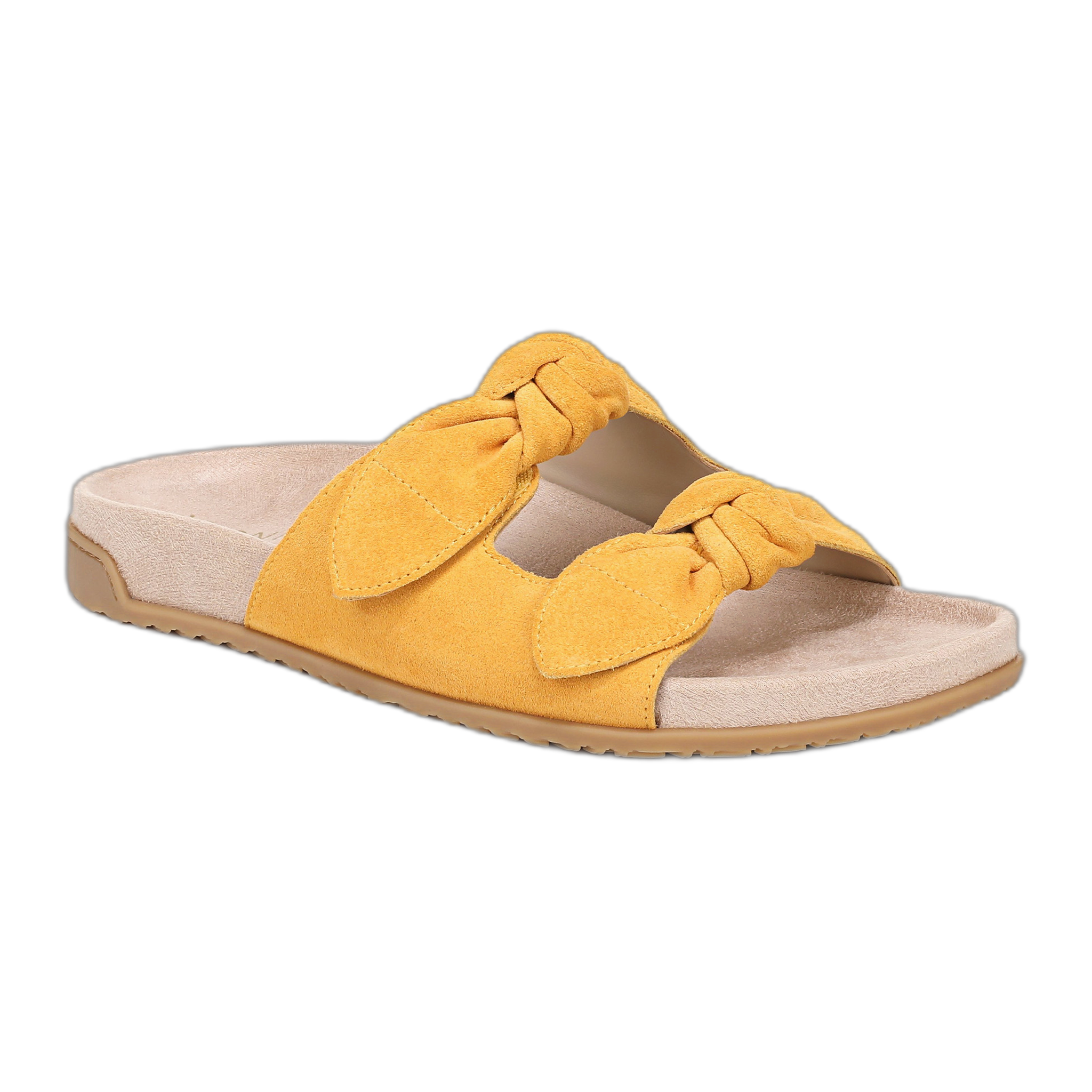 Vionic - Elara - Amber Yellow Suede / N / 6