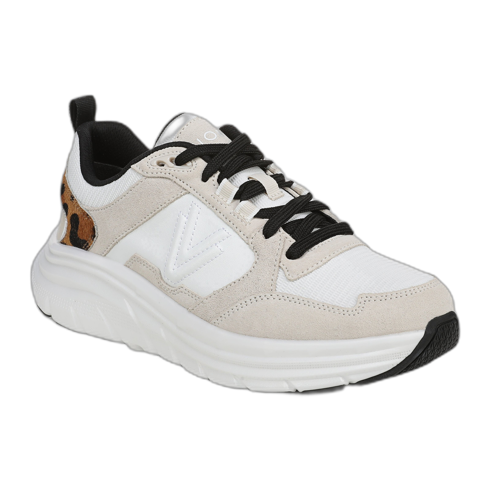 Vionic - Walk Max Skyline - White Leopard Suede / M / 11