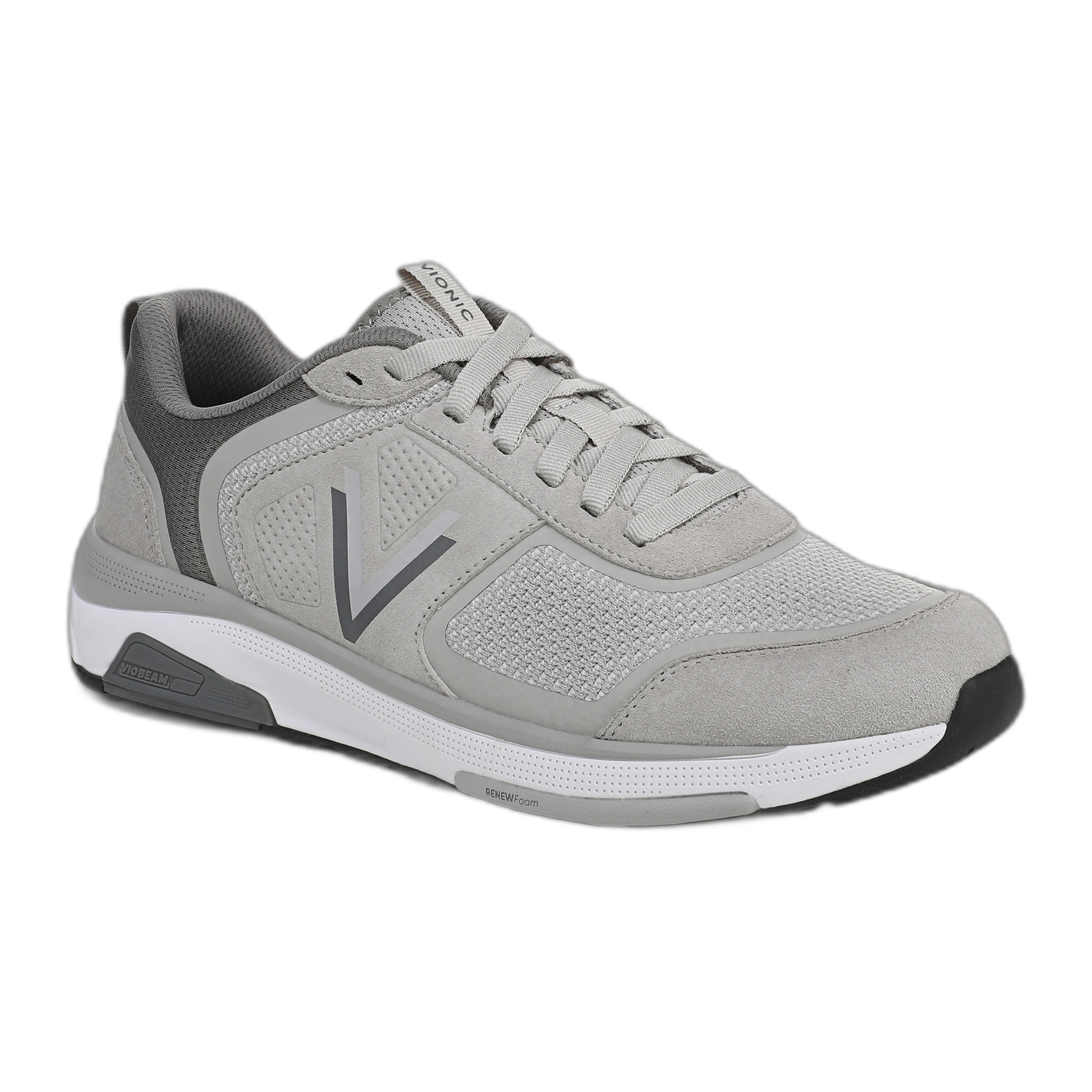 Vionic - Men's Walk Strider Knit - Paloma Knit/Suede / M / 8.5