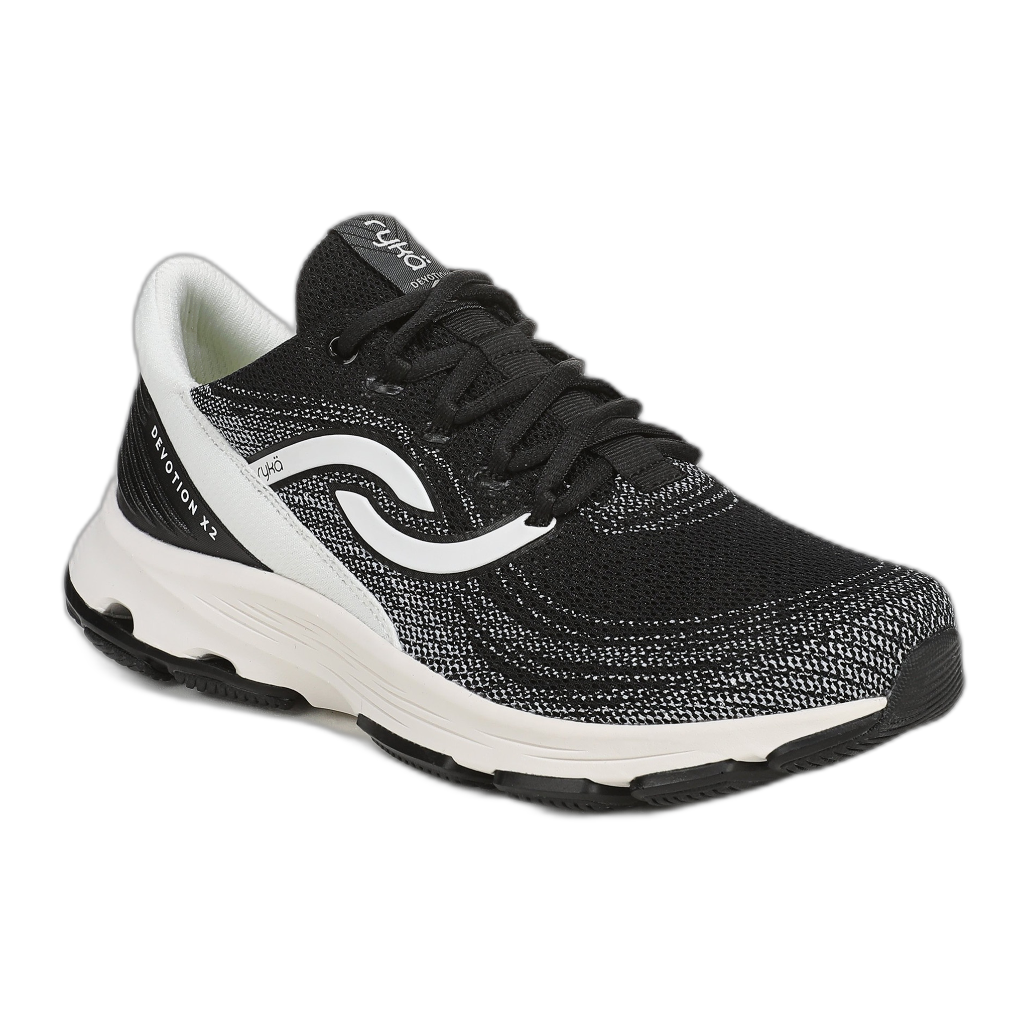 Ryka - Devotion X 2 Walking Sneaker - Black / M / 5