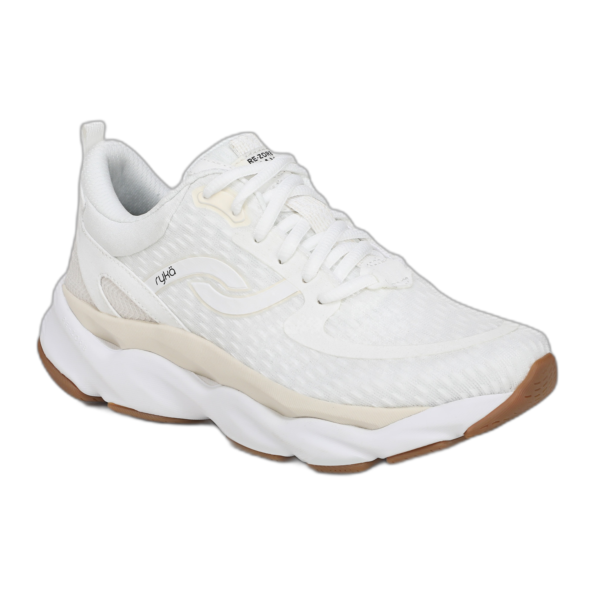 Ryka - Rezorb Max Walking Sneaker - Brilliant White / M / 5.5