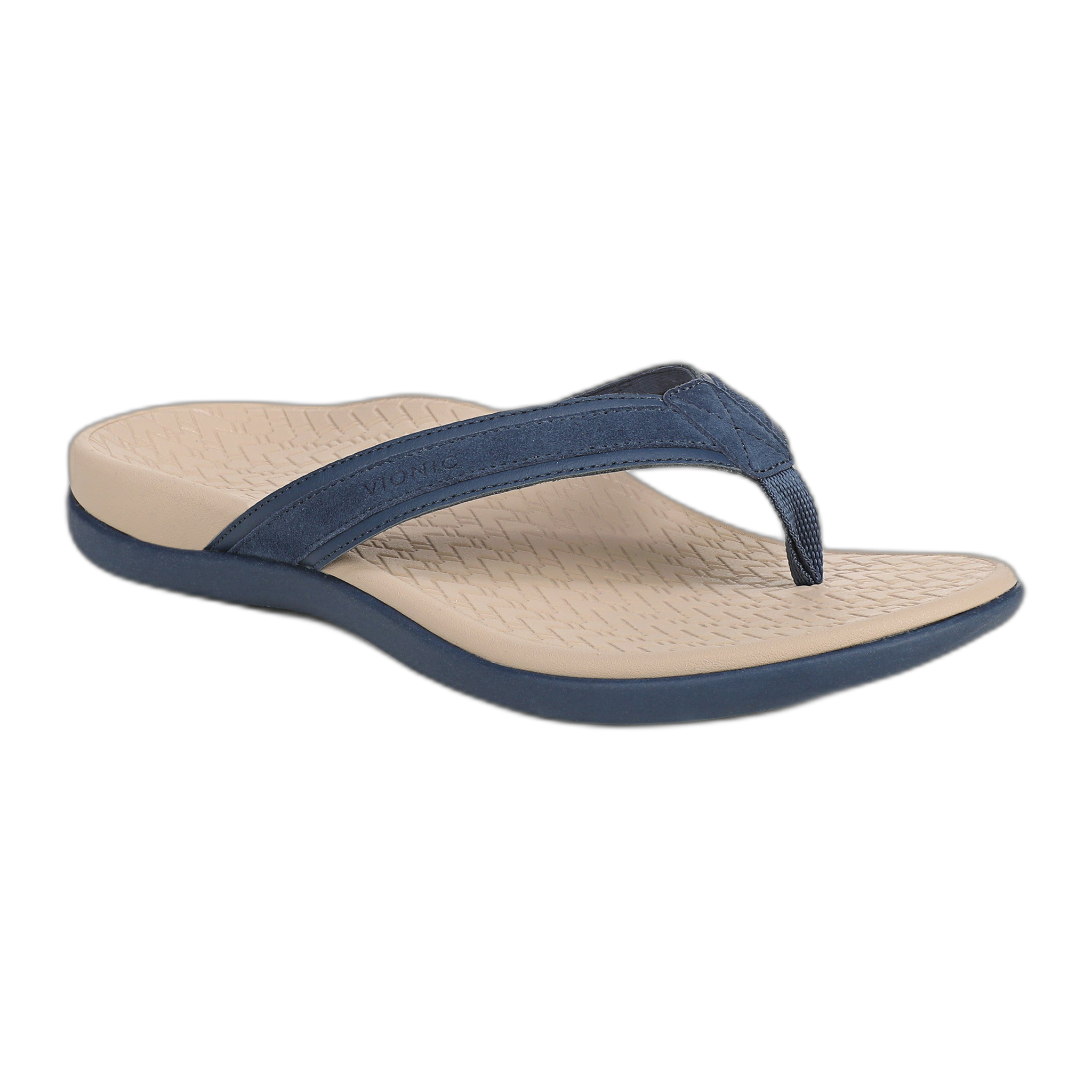 Vionic - Tide 2.0 - Dark Denim Leather/Suede / M / 5