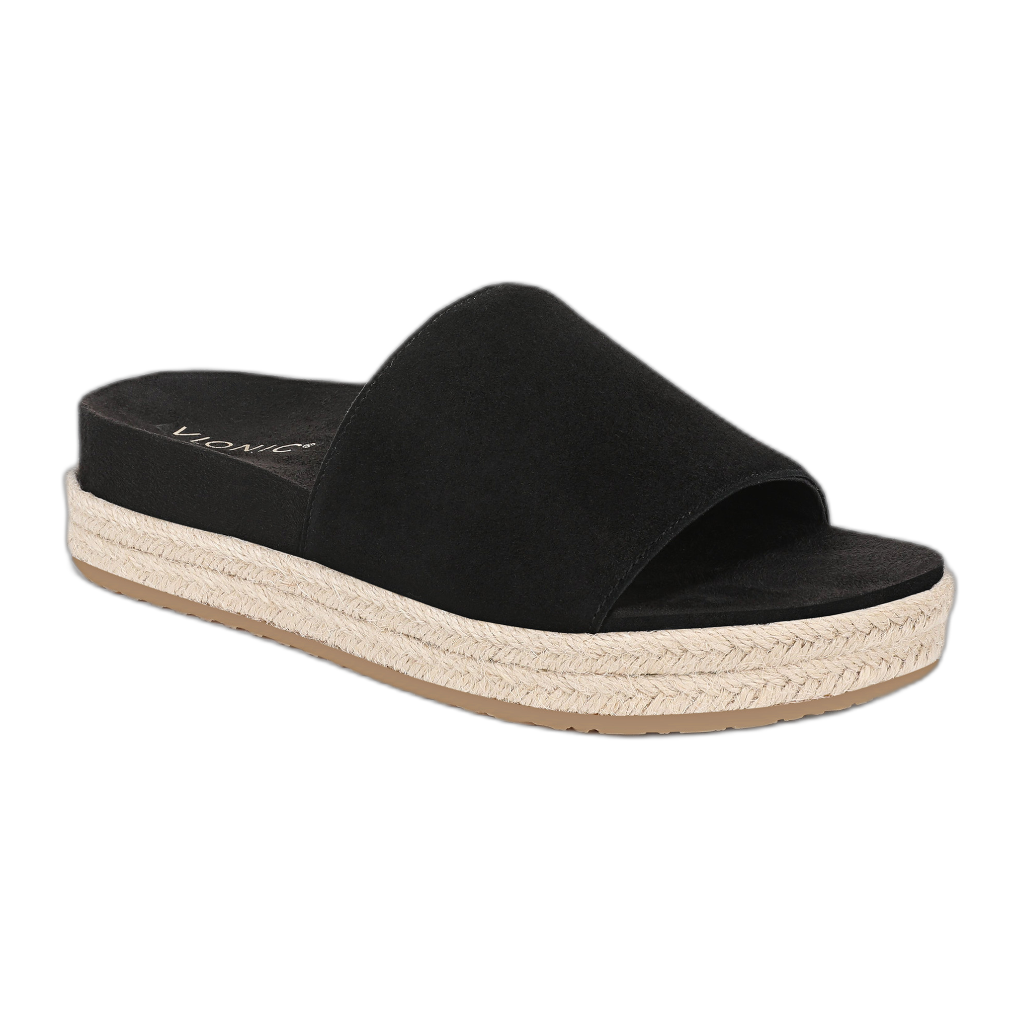 Vionic - Yasmina - Black Suede / M / 5