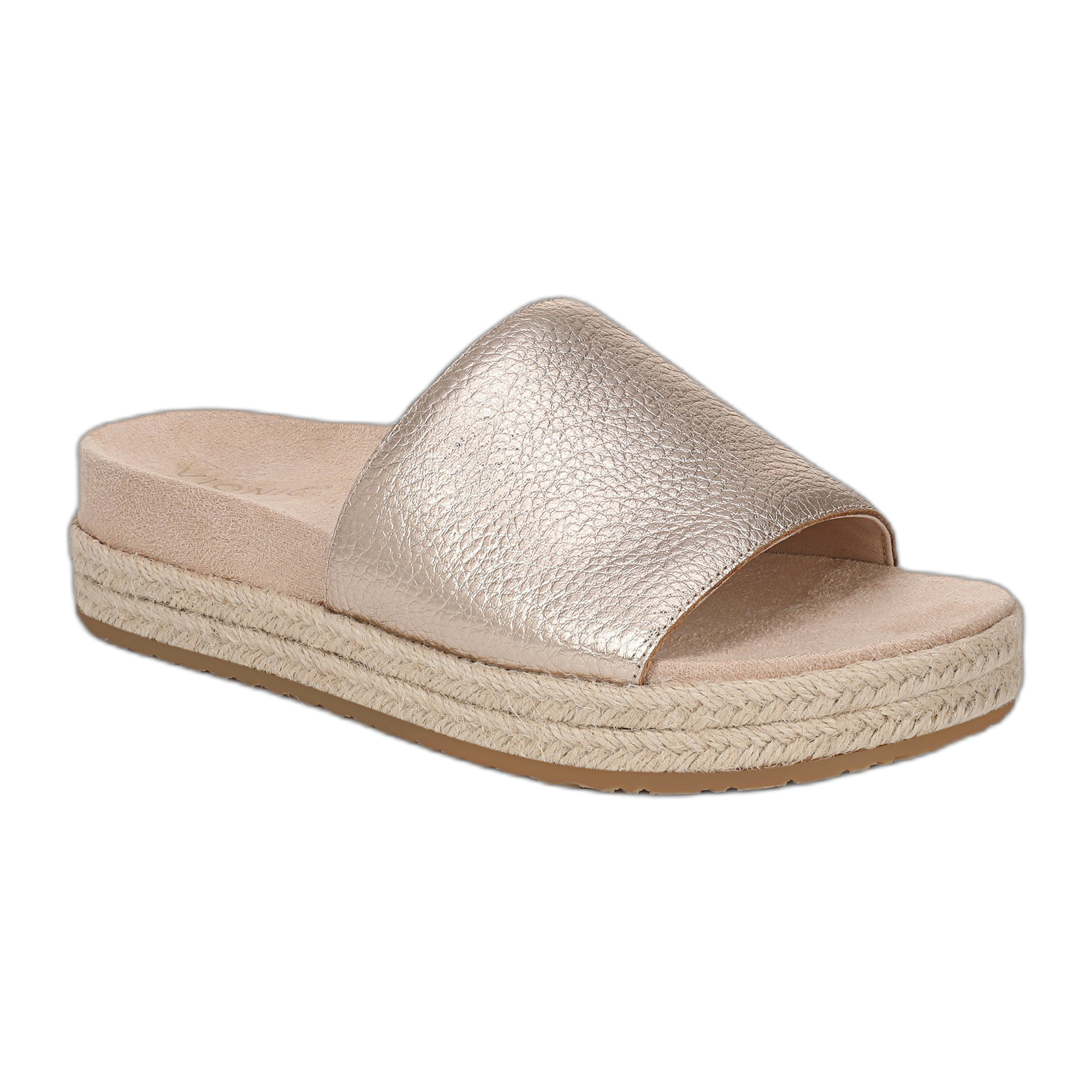 Vionic - Yasmina - Bronze Metallic Leather / M / 5