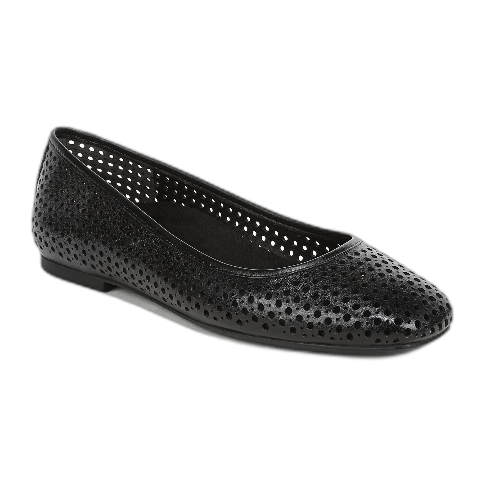 Vionic - Orinda Perf - Black Leather / N / 6