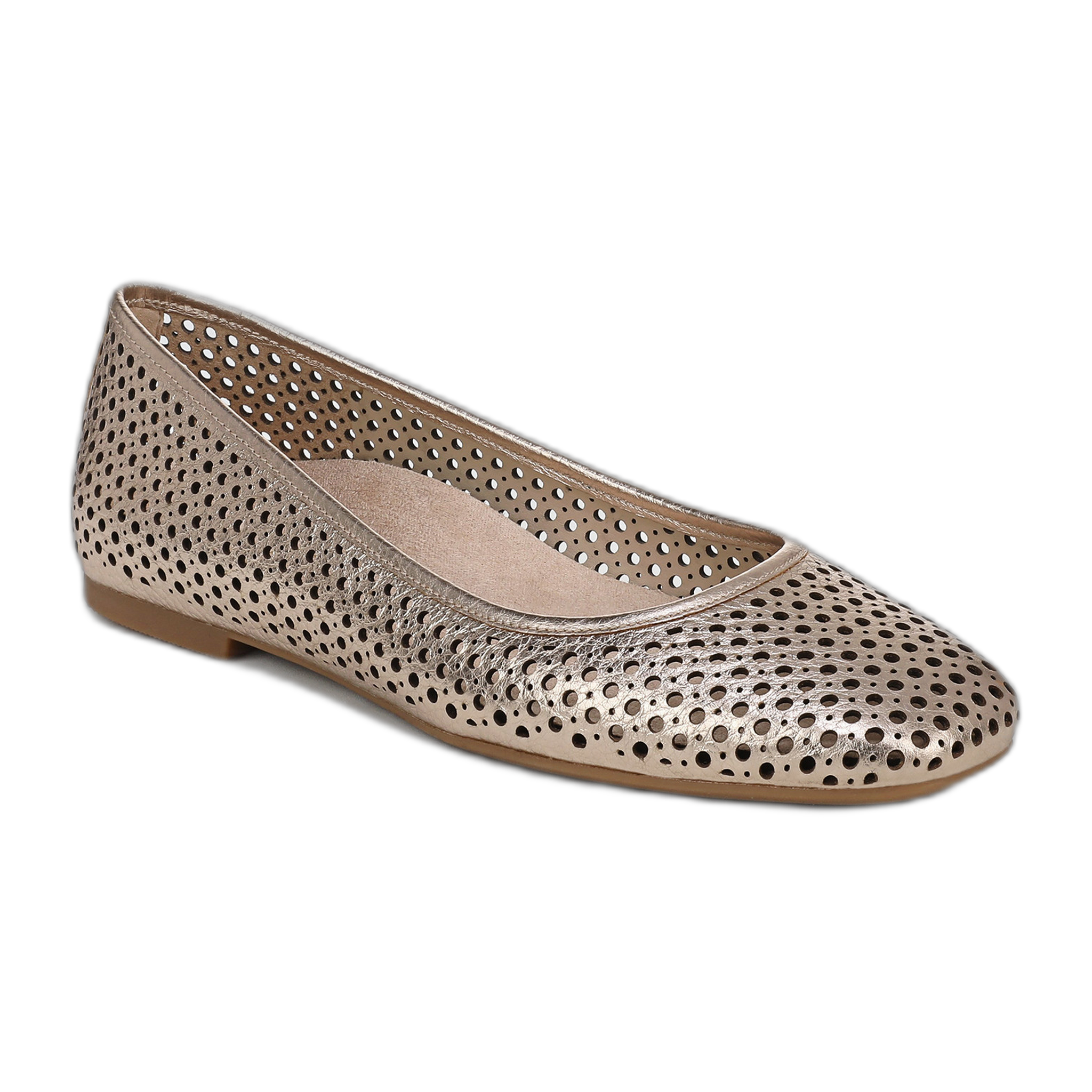 Vionic - Orinda Perf - Gold Leather / N / 6