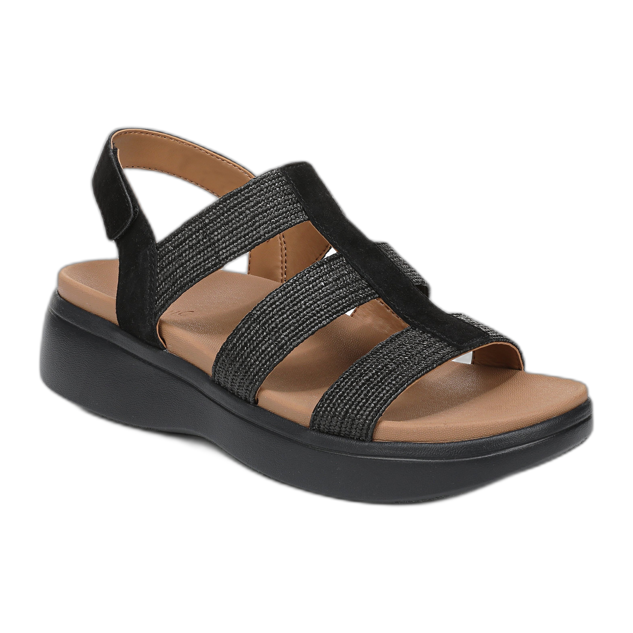 Vionic - Sabrina - Black Suede / M / 5