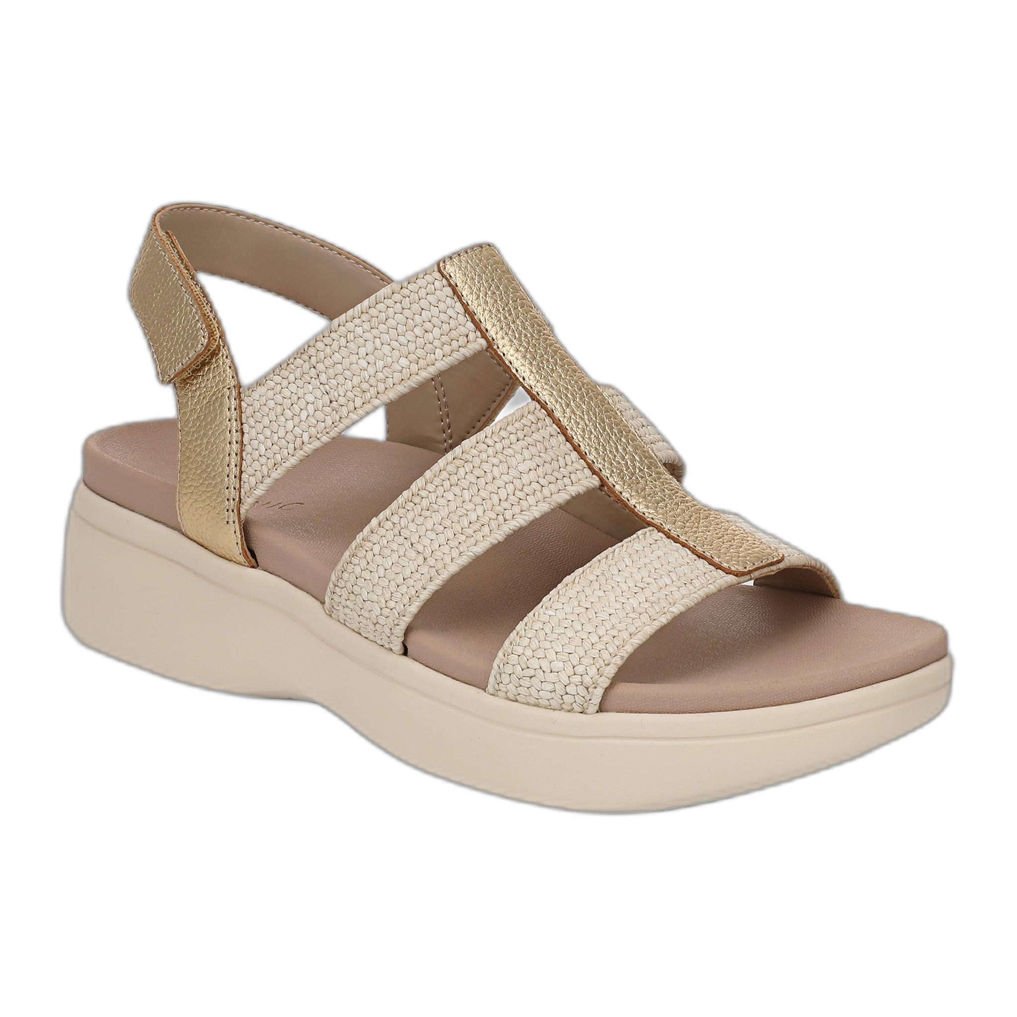 Vionic - Sabrina - Gold Leather / M / 5