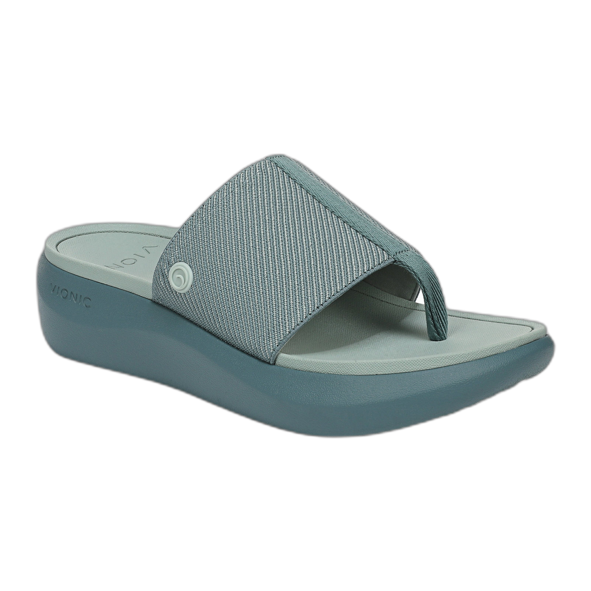 Vionic - Aqua - Bodega Blue Leather and Gore / M / 5