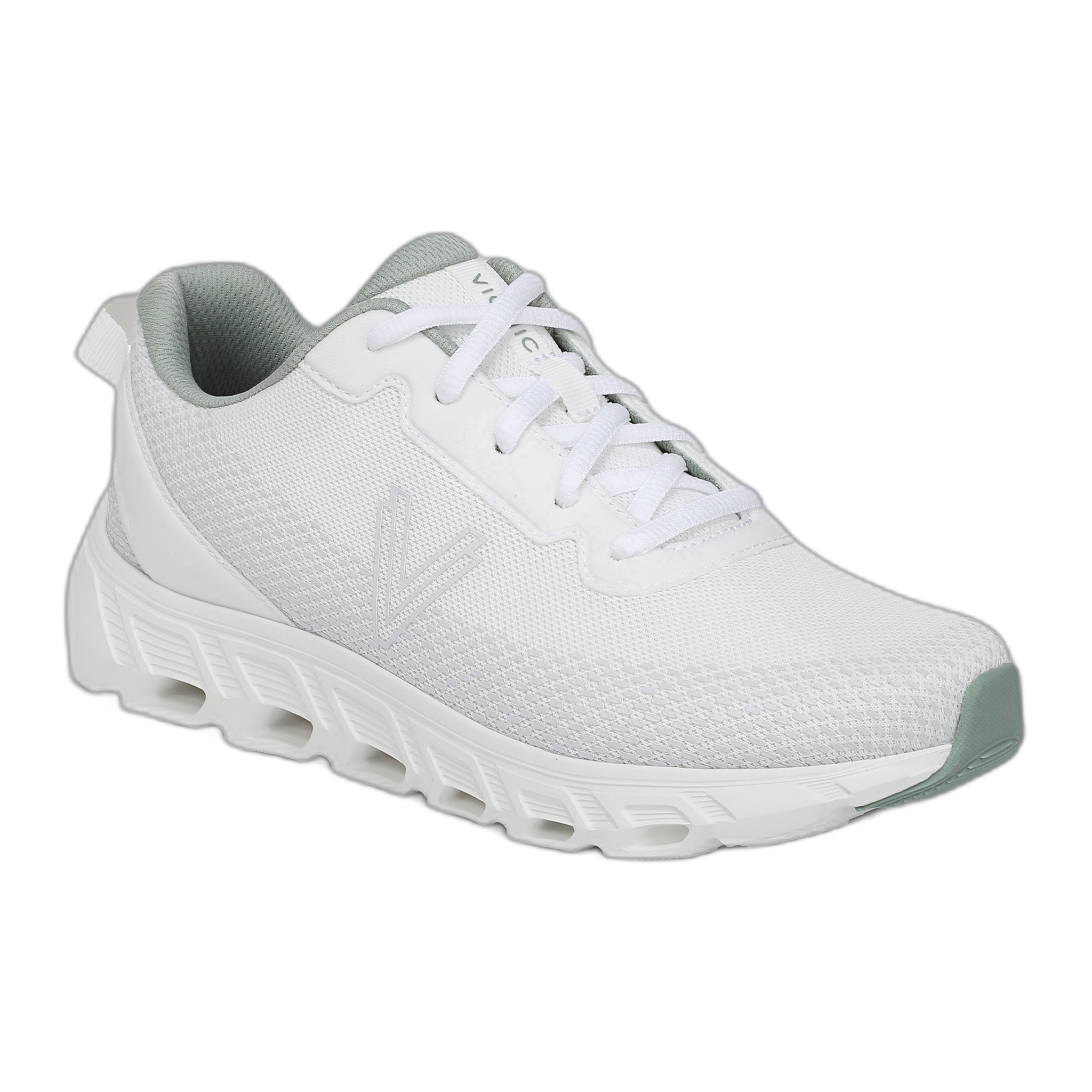 Vionic - Priscilla - White Faux Leather and Mesh / M / 5