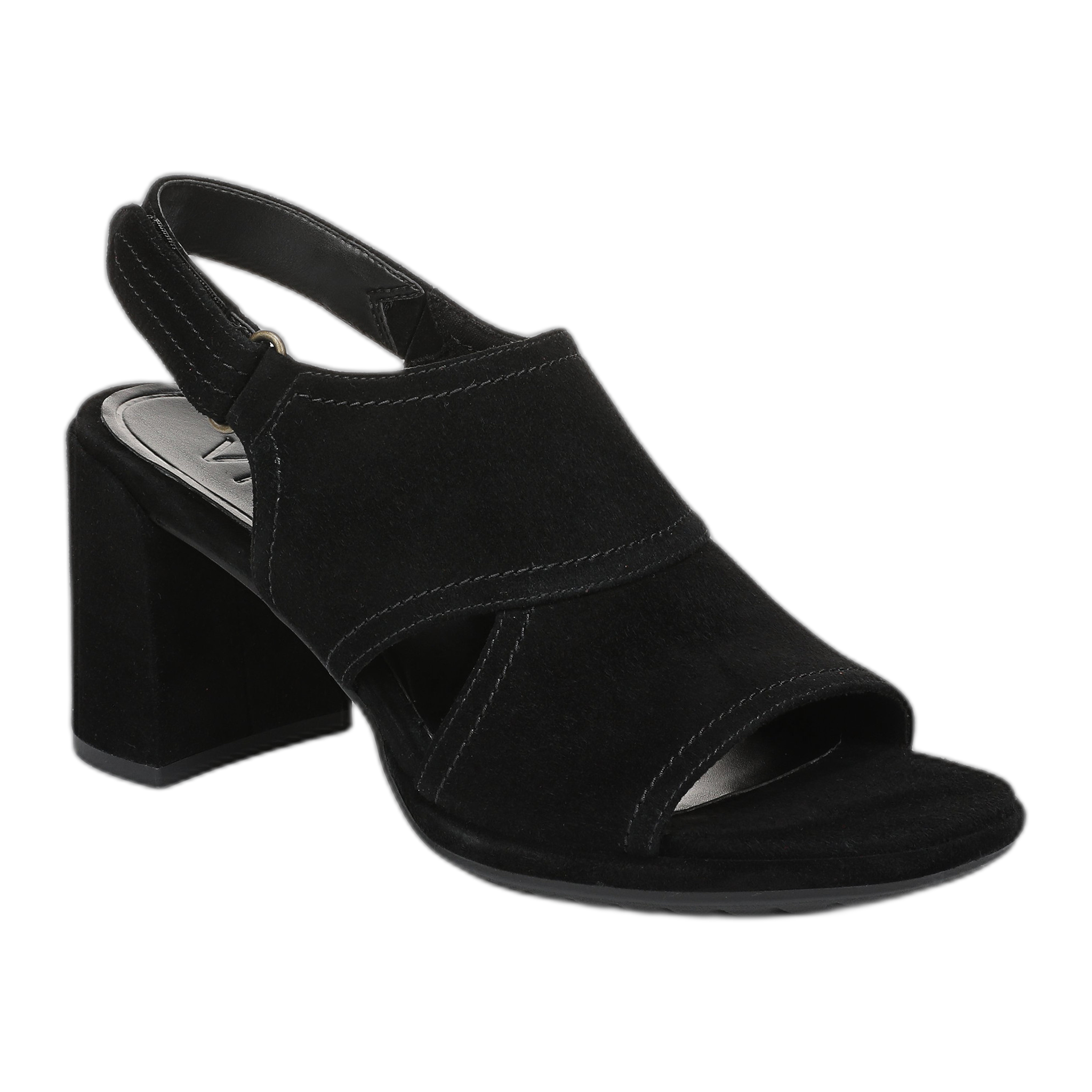 Vionic - Bolinas - Black Waxed Suede / M / 5