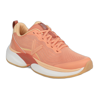Walk Quest - Shell Coral Faux Leather/Knit / M / 6