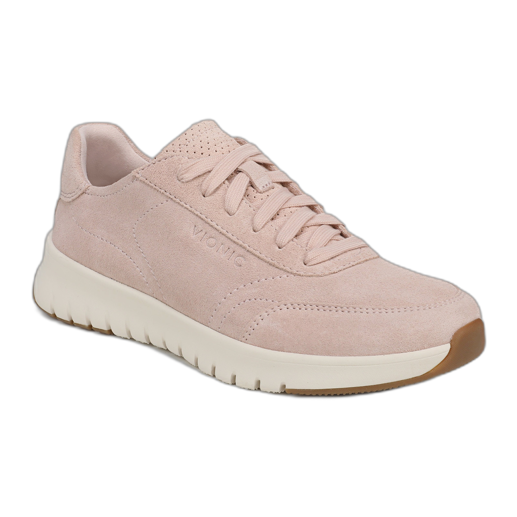 Vionic - Uptown Sneaker - Cameo Rose Suede / M / 5