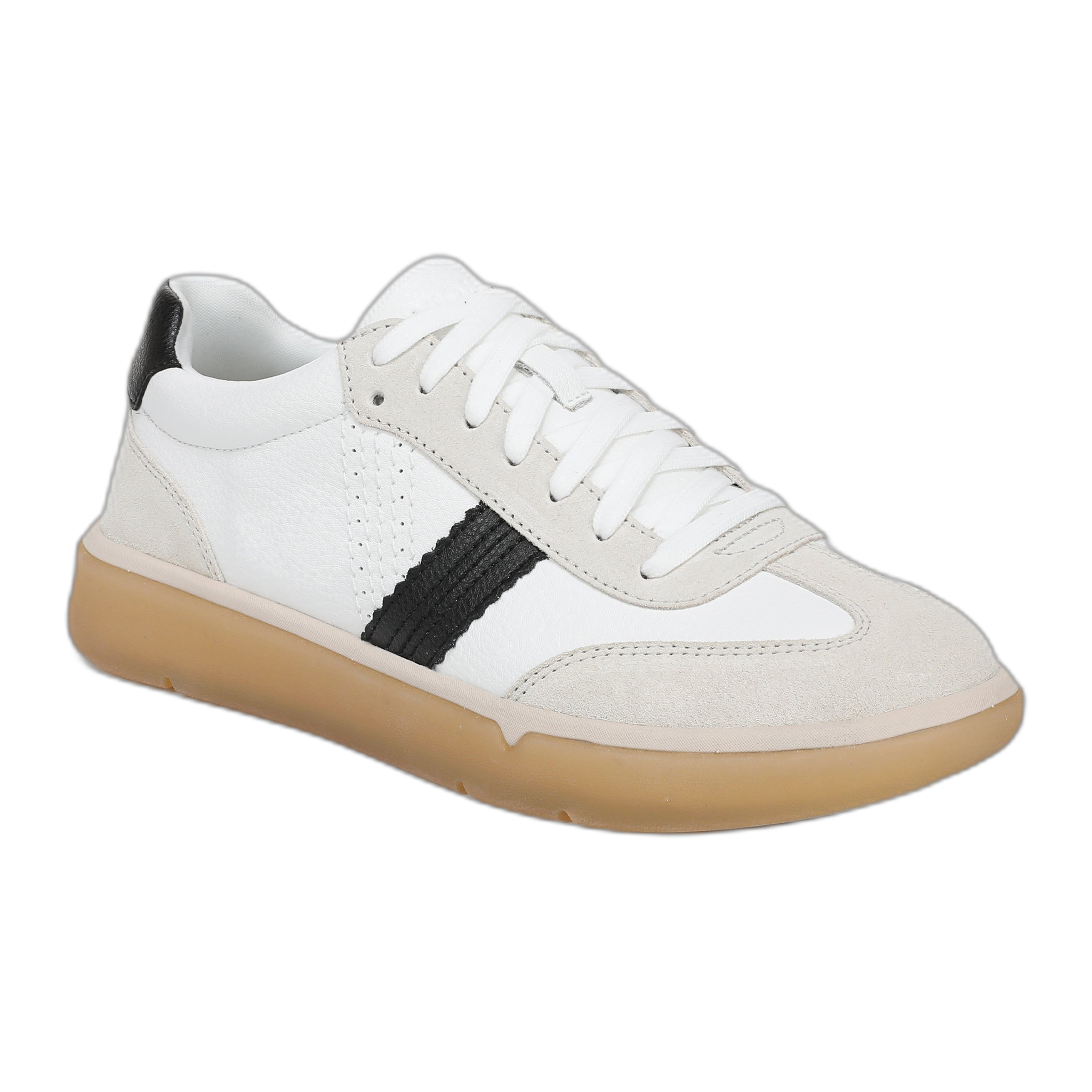 Vionic - City Walk - White/Black Leather / M / 5