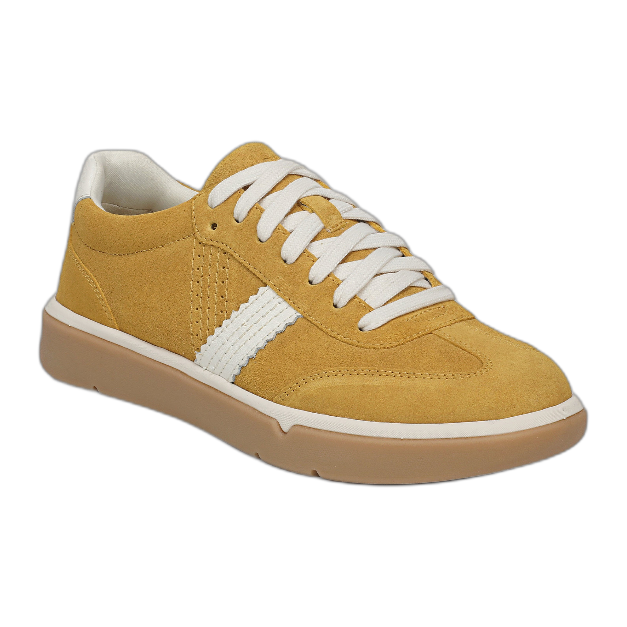 Vionic - City Walk - Dijon Leather and Suede / M / 6