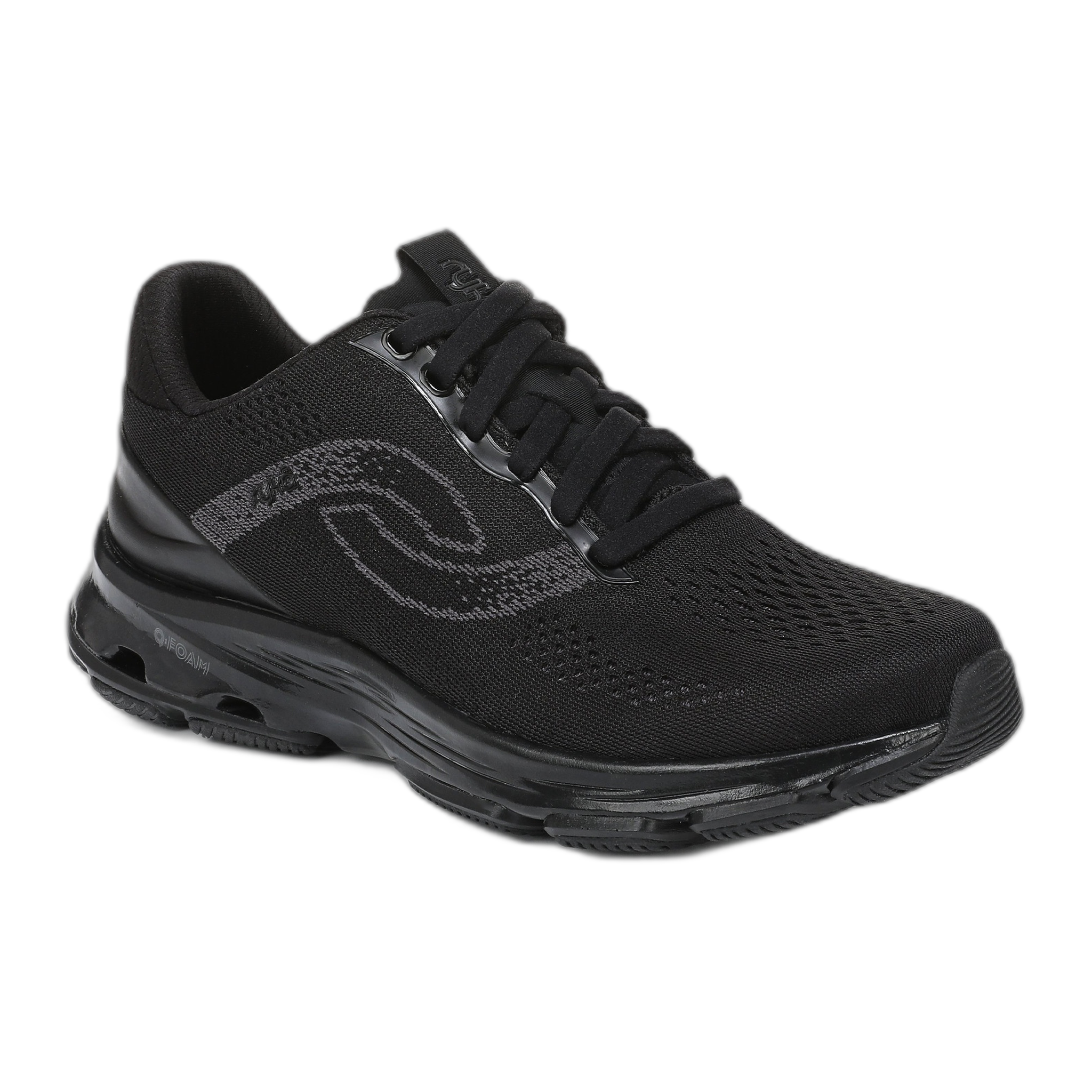 Ryka - Devo Stride LX Walking Sneaker - Black / M / 5