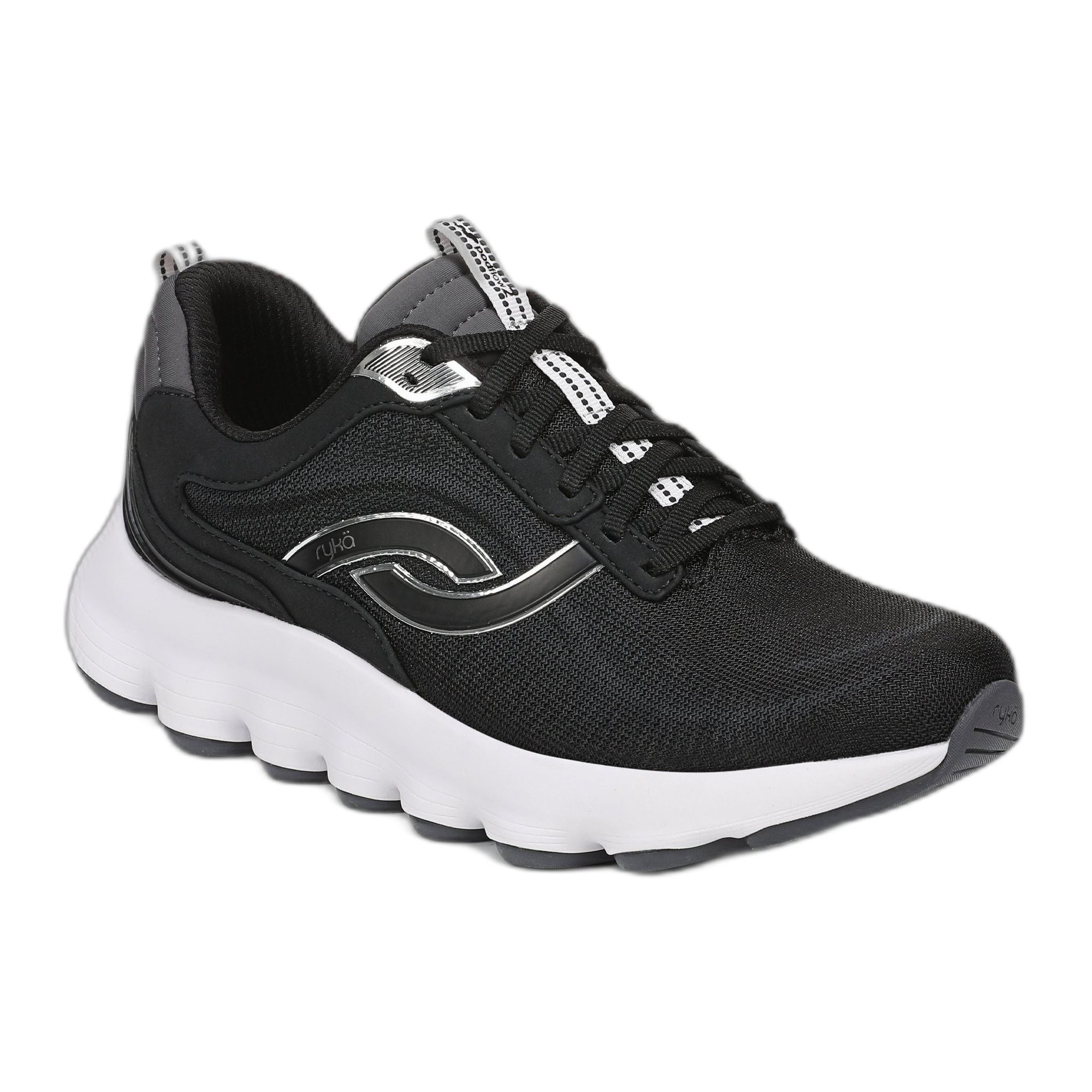 Ryka - Podflow 2 Walking Sneaker - Black / M / 5