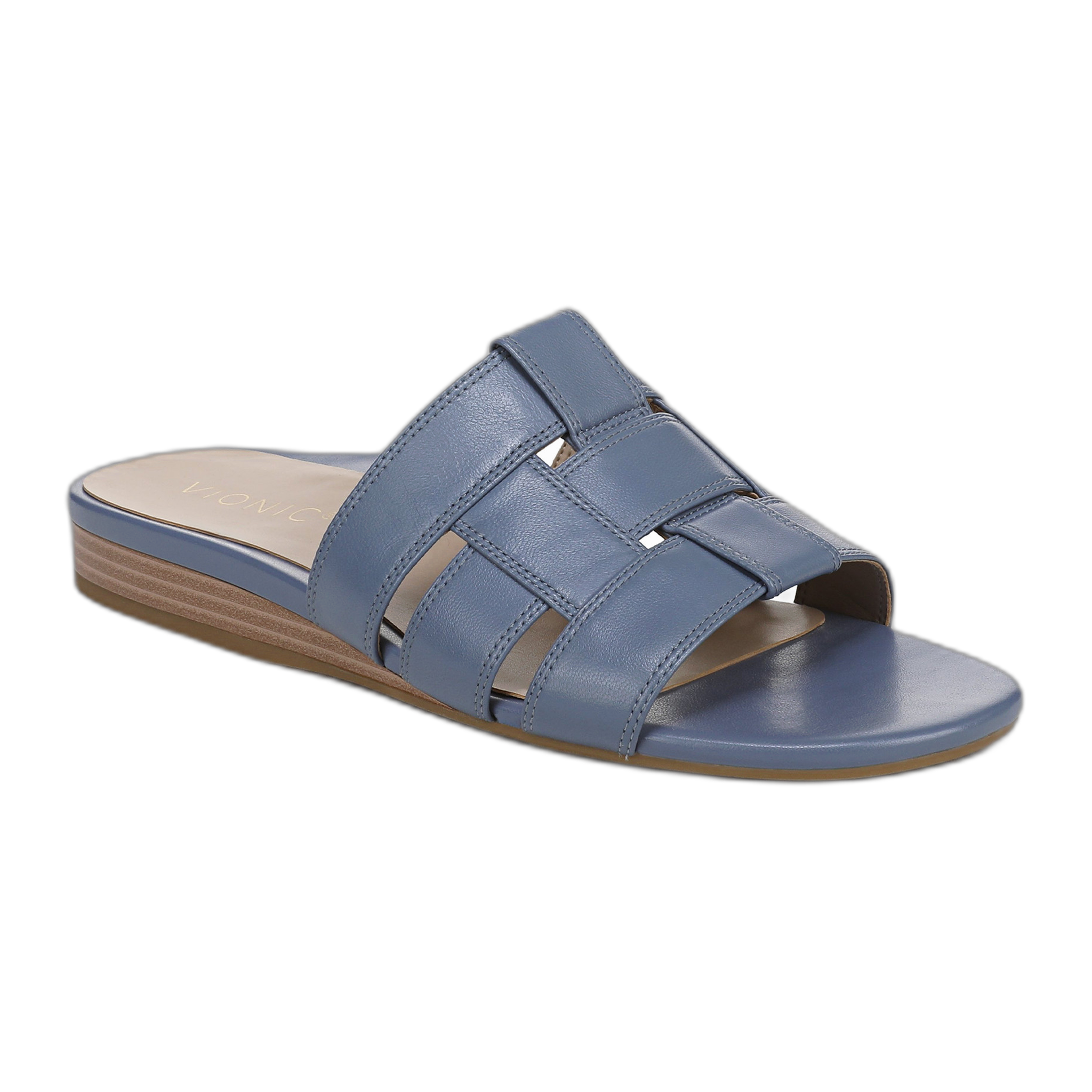 Vionic - Glendora - Pacific Blue Leather / M / 6