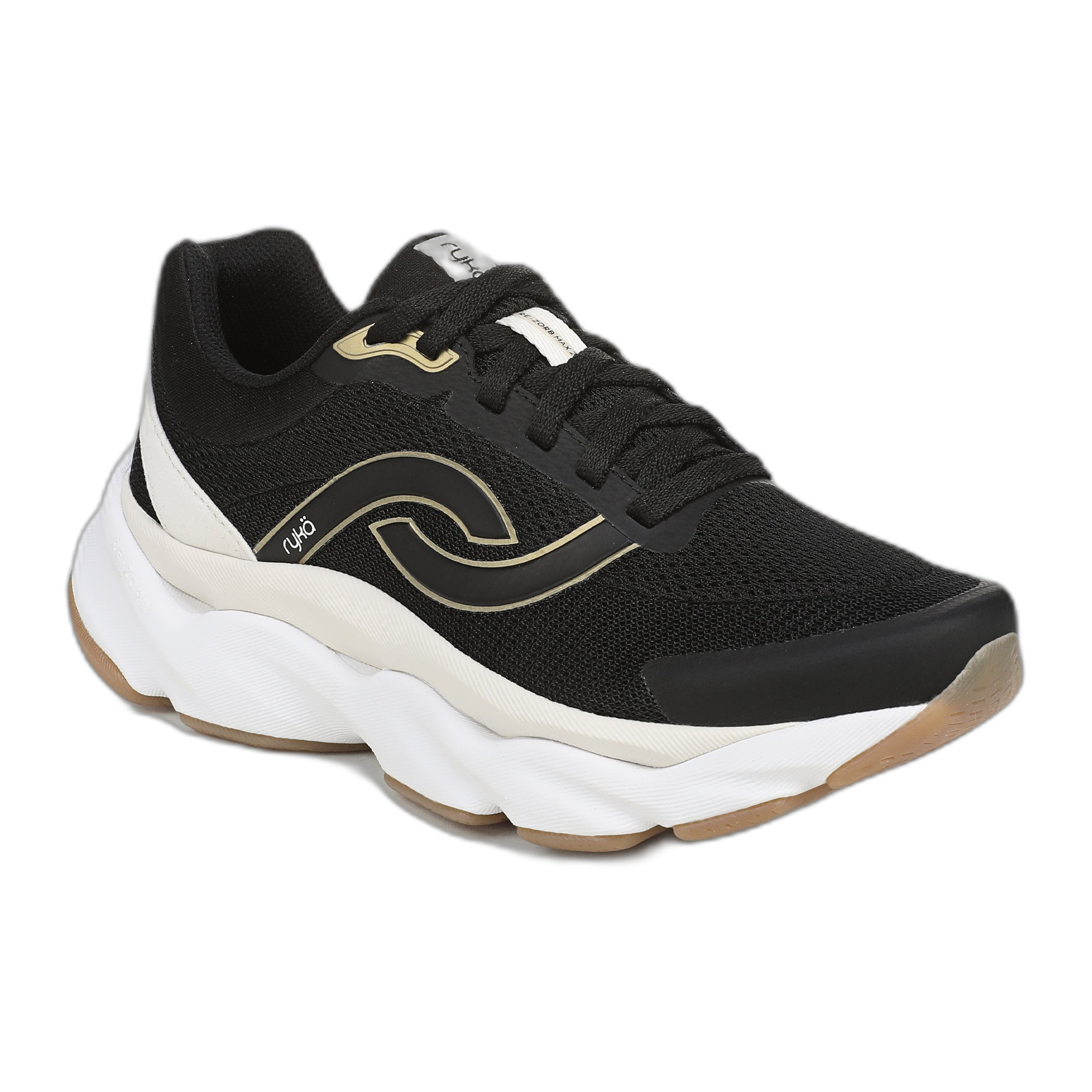 Ryka - Rezorb Max 2 Walking Sneaker - Black / M / 5