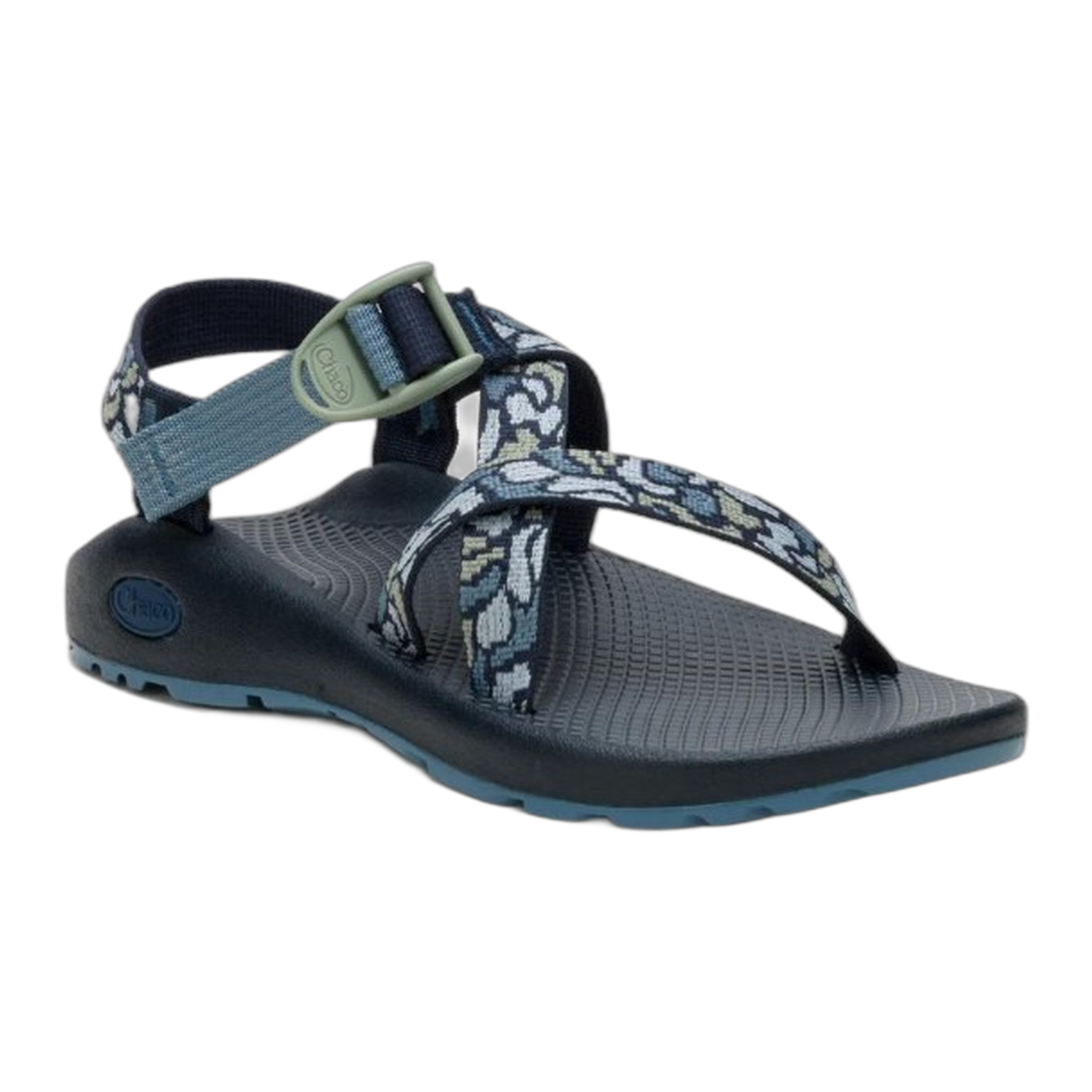 Chaco - Women's Z/1 Adjustable Strap Classic Sandal - Pebble Navy Night / M / 7