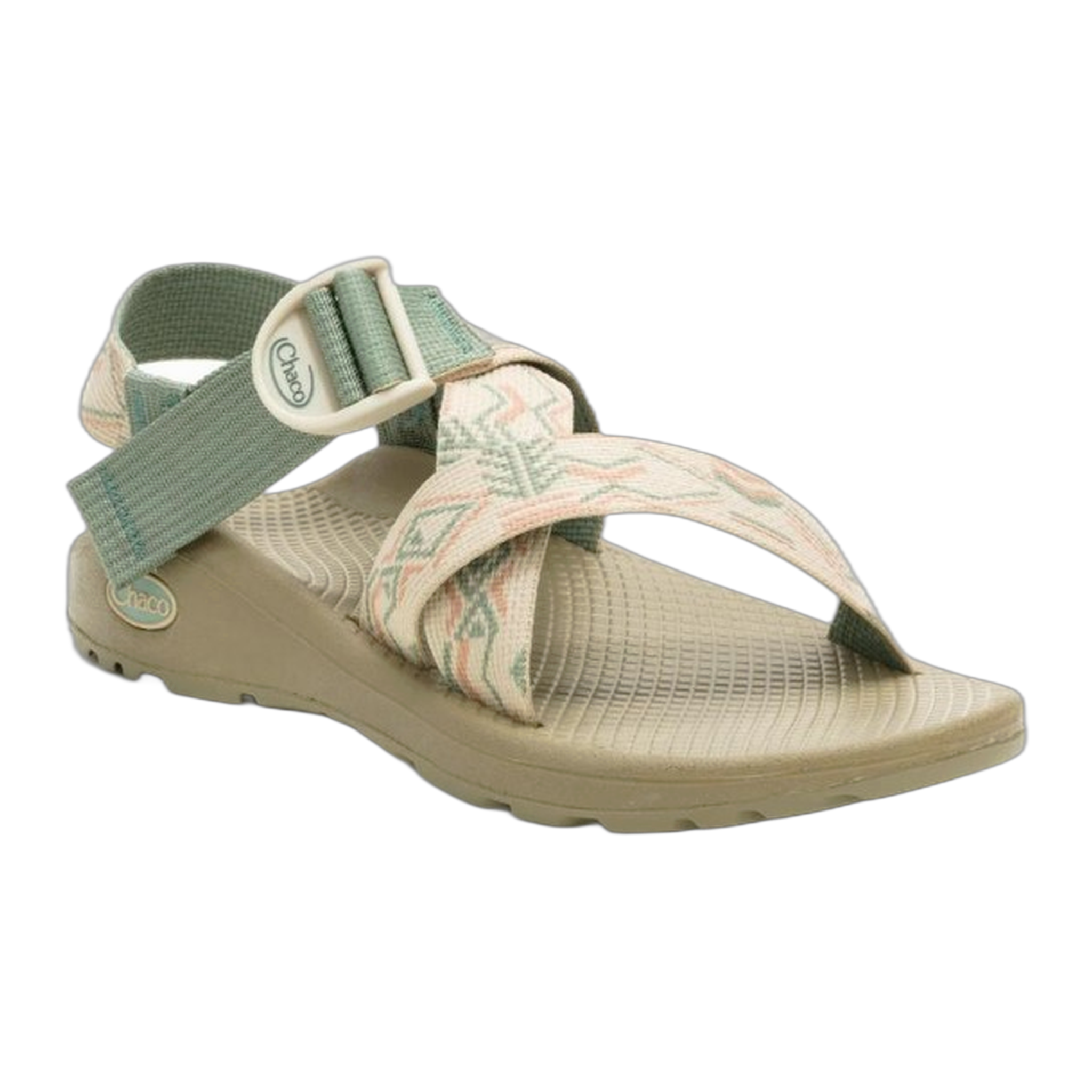 Chaco - Women's Mega Z/Cloud Wide-Strap Cushioned Sandal - Paddle Sage / M / 6