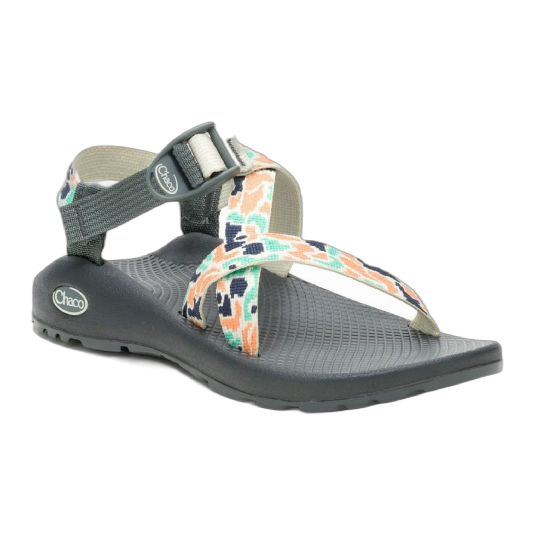 Chaco - Women's Z/1 Adjustable Strap Classic Sandal - Pebble Mango Tango / M / 7
