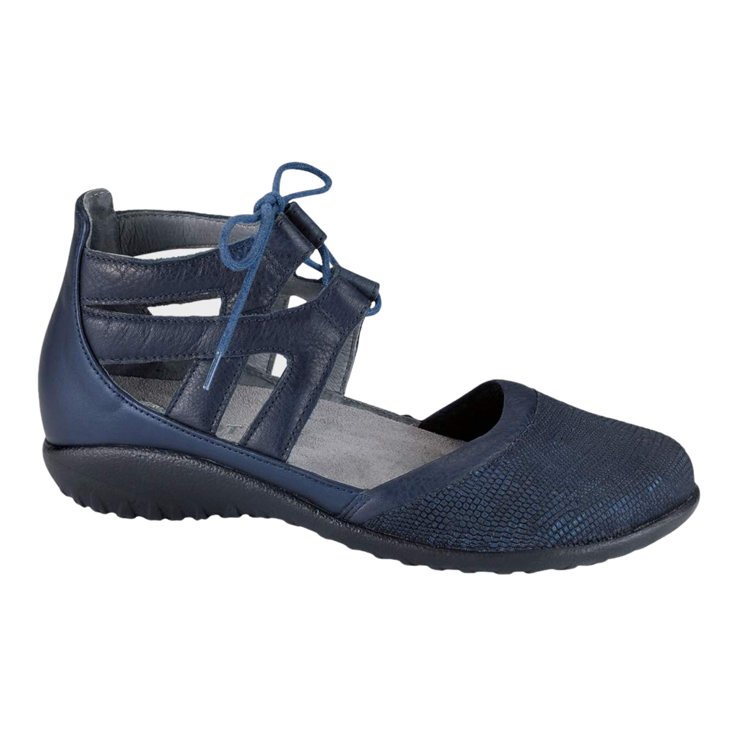 Naot - Kata - Navy Reptile/Polar Sea/Ink Lth / M / 36