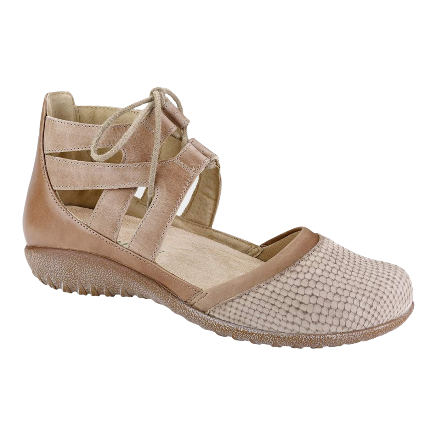Naot - Kata - Beige Lizard/Khaki/Ariztan / M / 35
