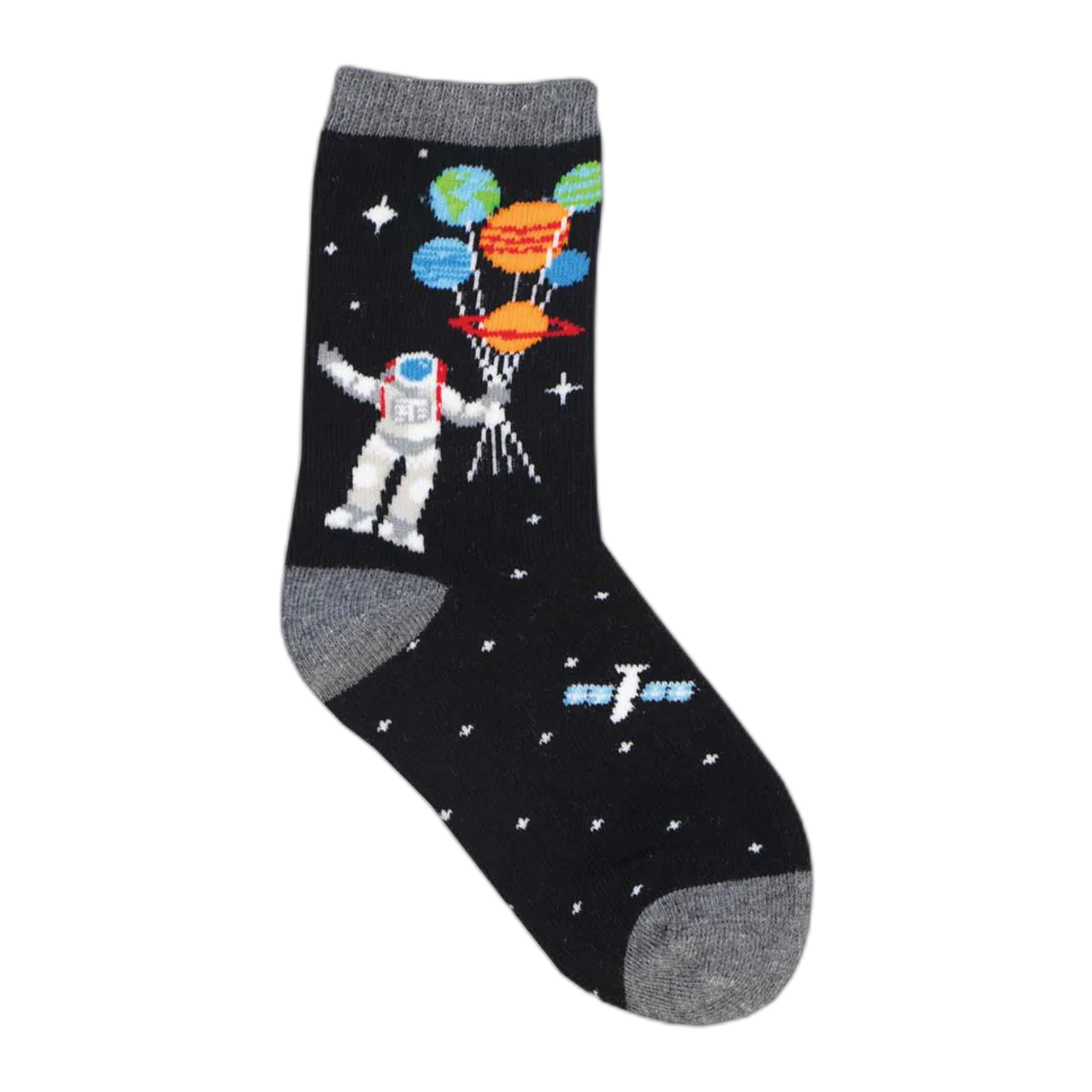 Socksmith - Whole World In Your Hands (4-7 Years) - Black / ONE SIZE