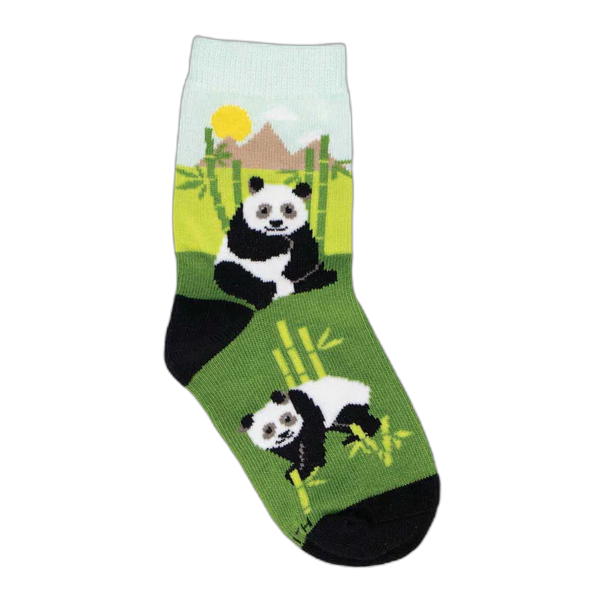 Socksmith - Happy Panda (2-4 Years) - Mint / One Size