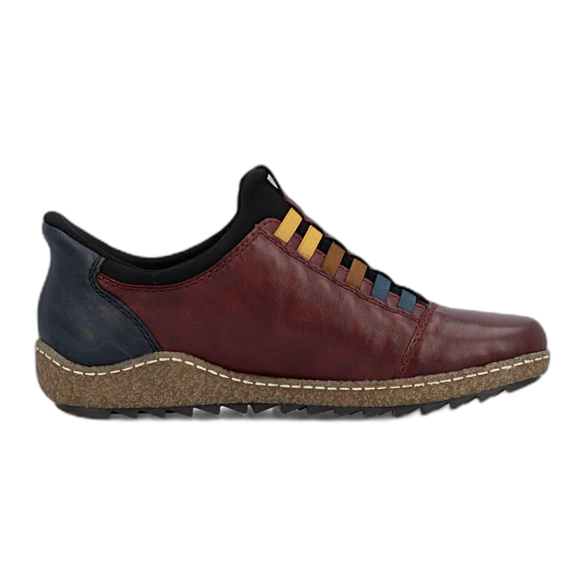 Rieker - L7562 Liv - Vino/Ozean/Schwarz / M / 37