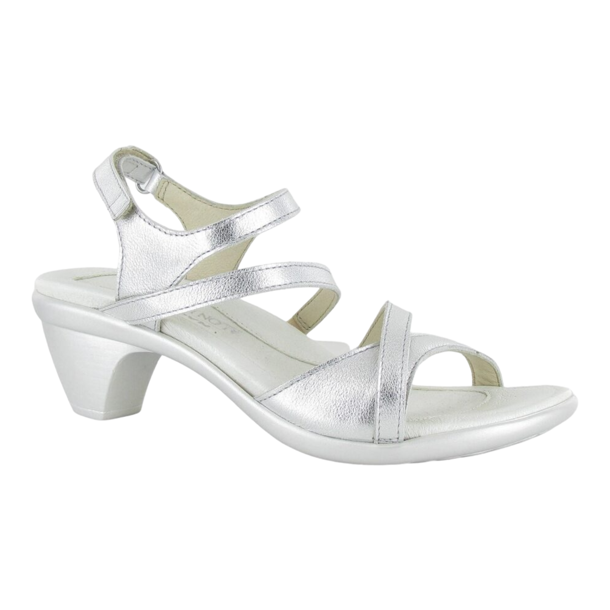 Naot - Limit - Silver Soft Leather / M / 35