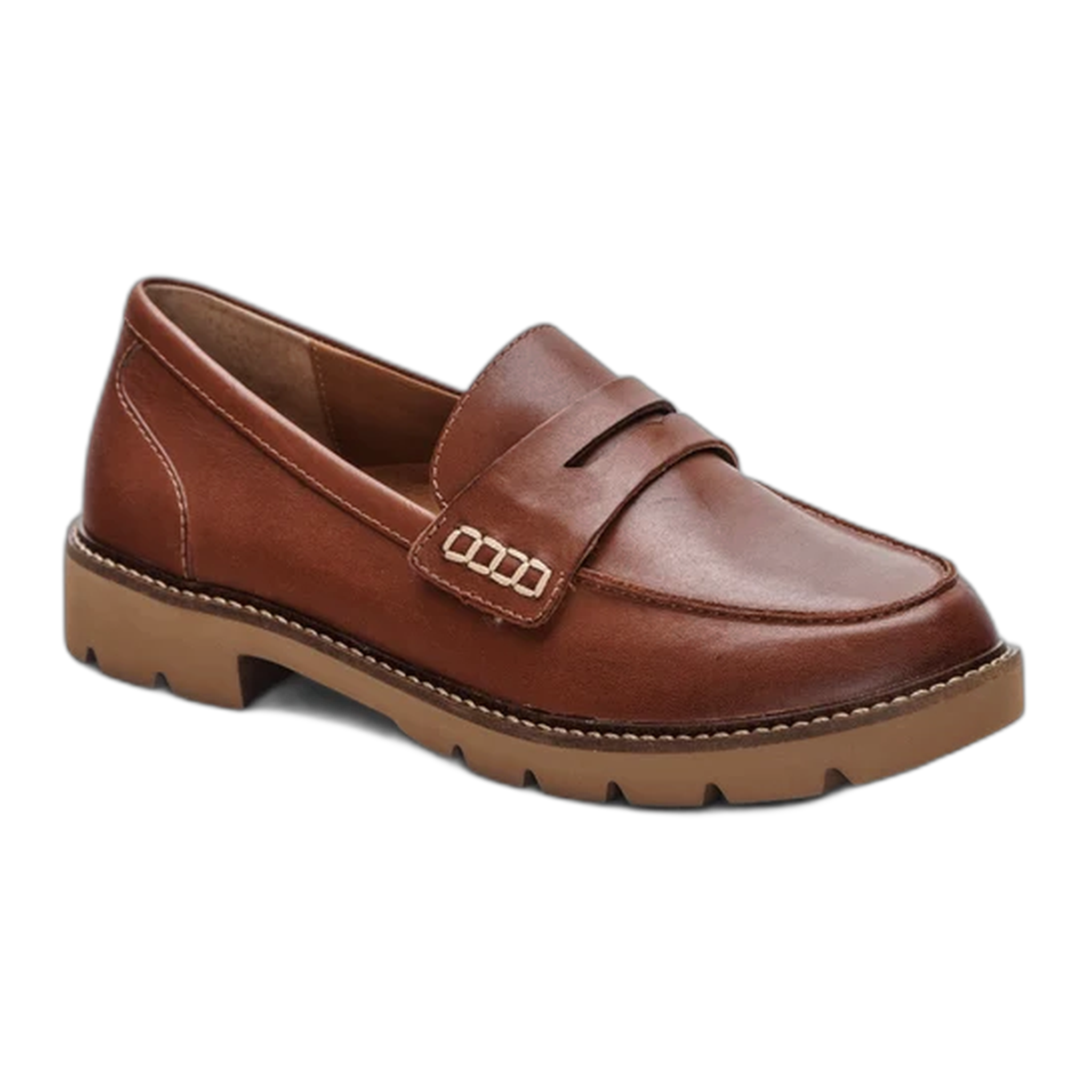 Aetrex - Collette Arch Support Loafer - Cognac / M / 37